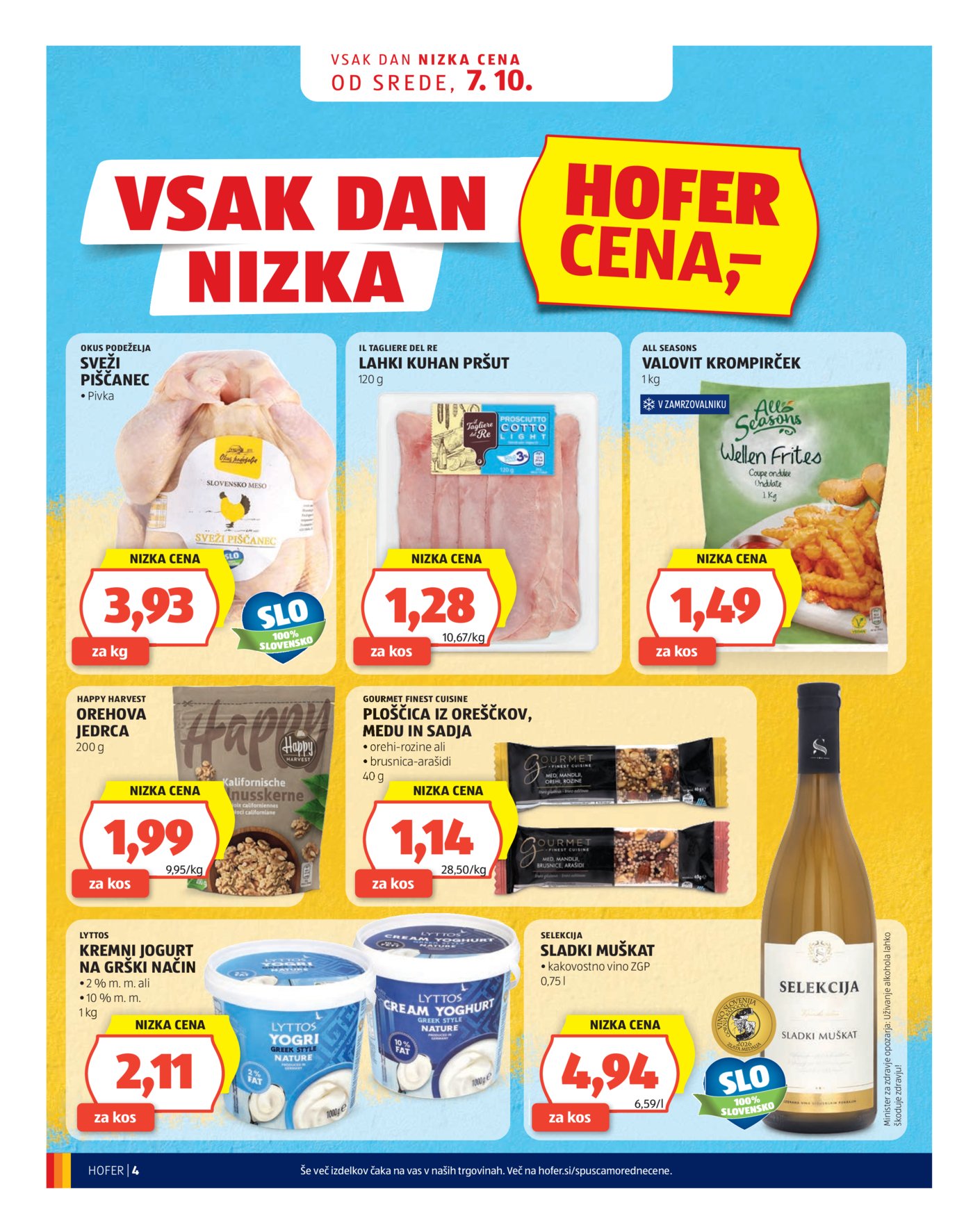 HOFER katalog 07.10.-14.10.2026.