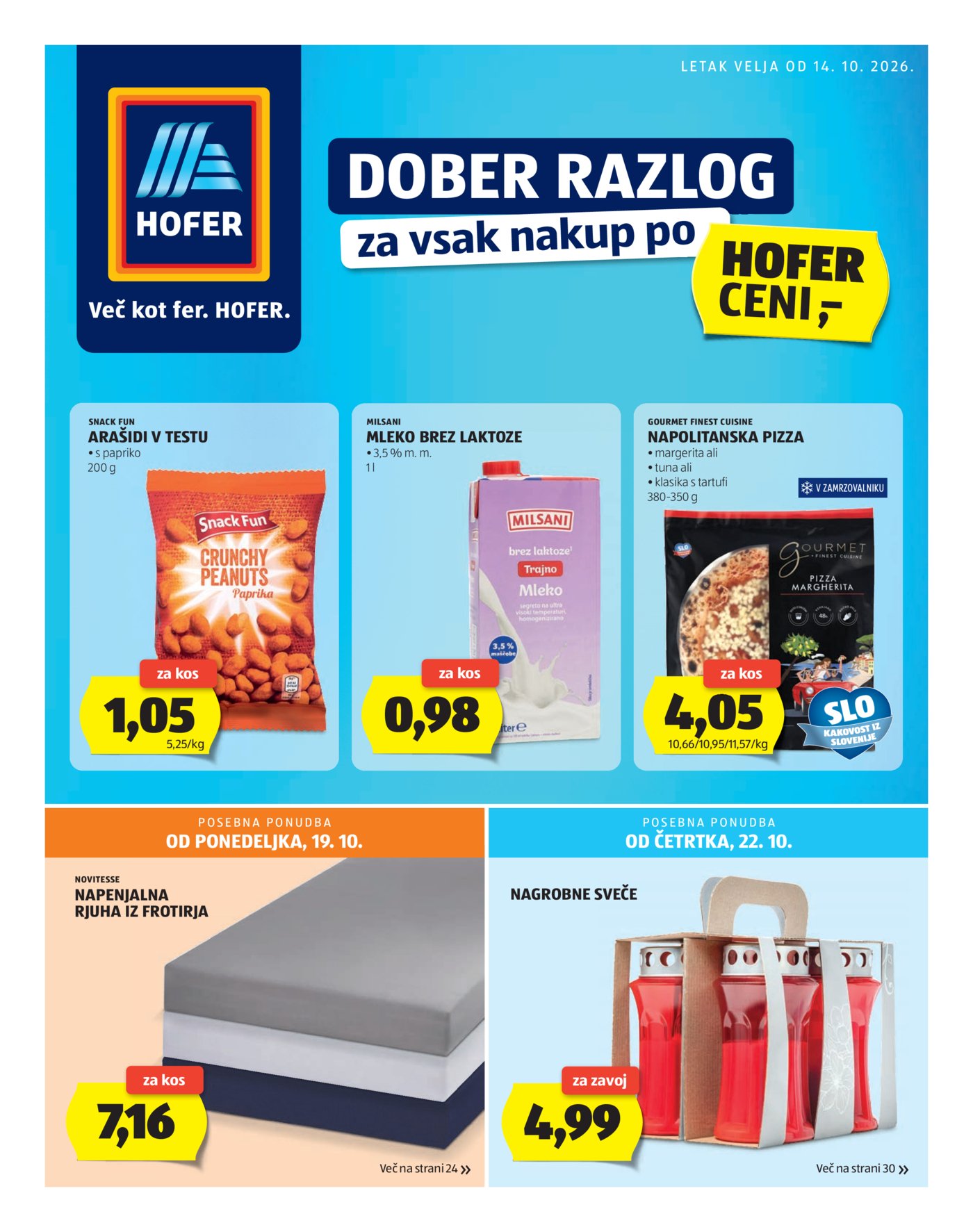 HOFER katalog 14.10.-21.10.2026.