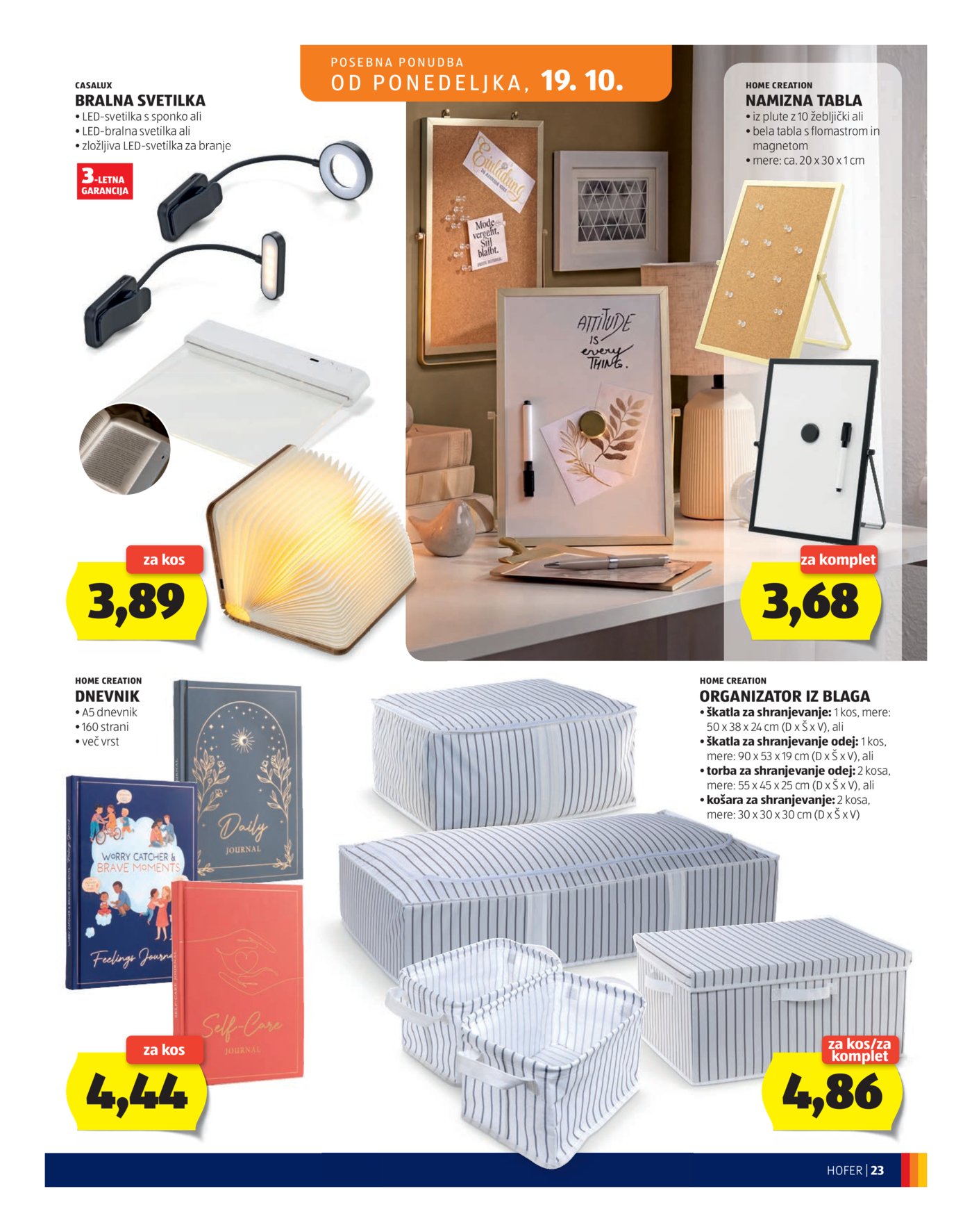 HOFER katalog 14.10.-21.10.2026.