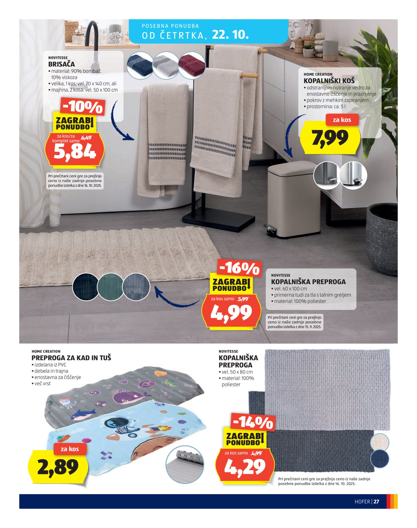 HOFER katalog 14.10.-21.10.2026.