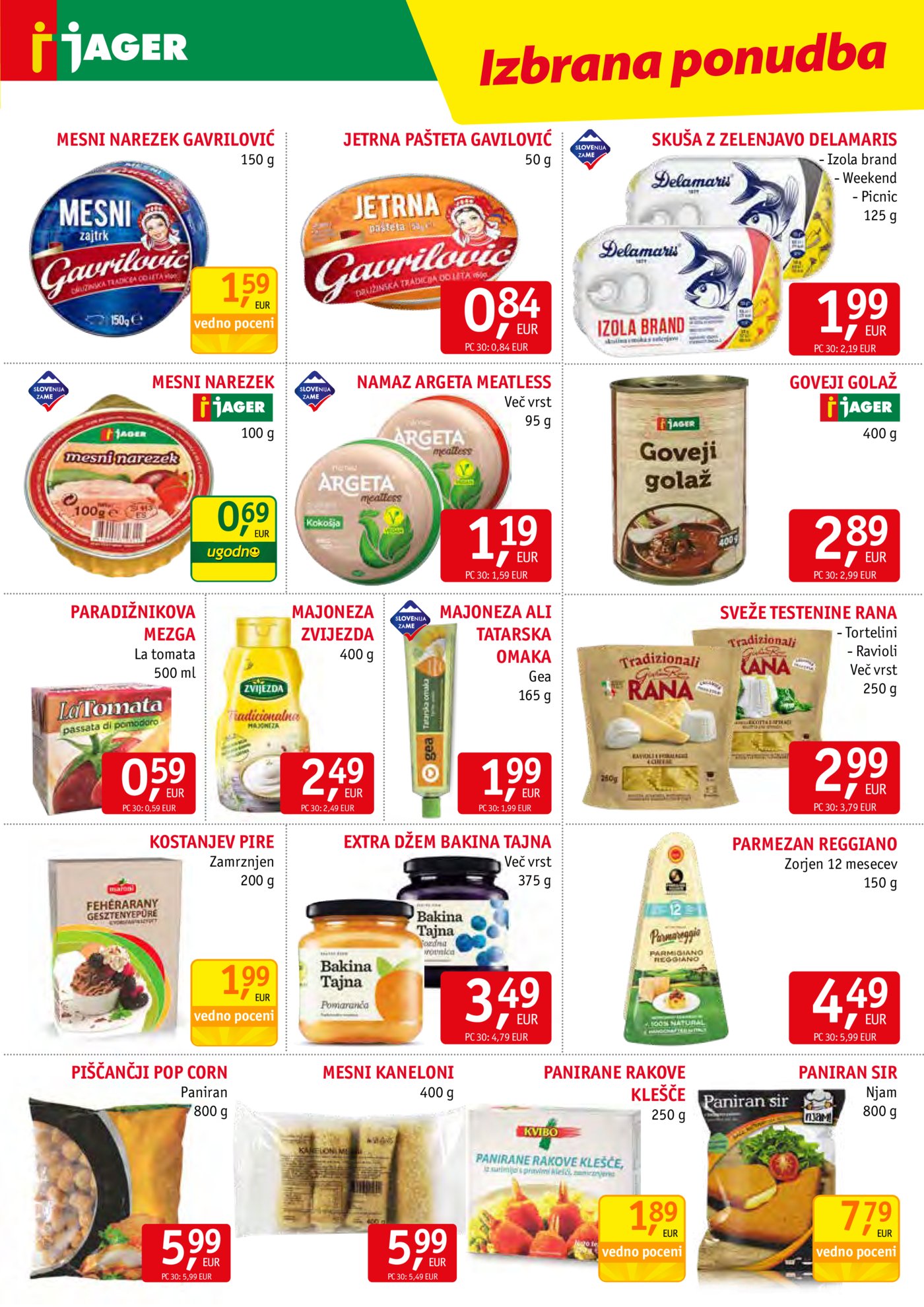 Jager katalog Vedno poceni 14.10.-20.10.2026.