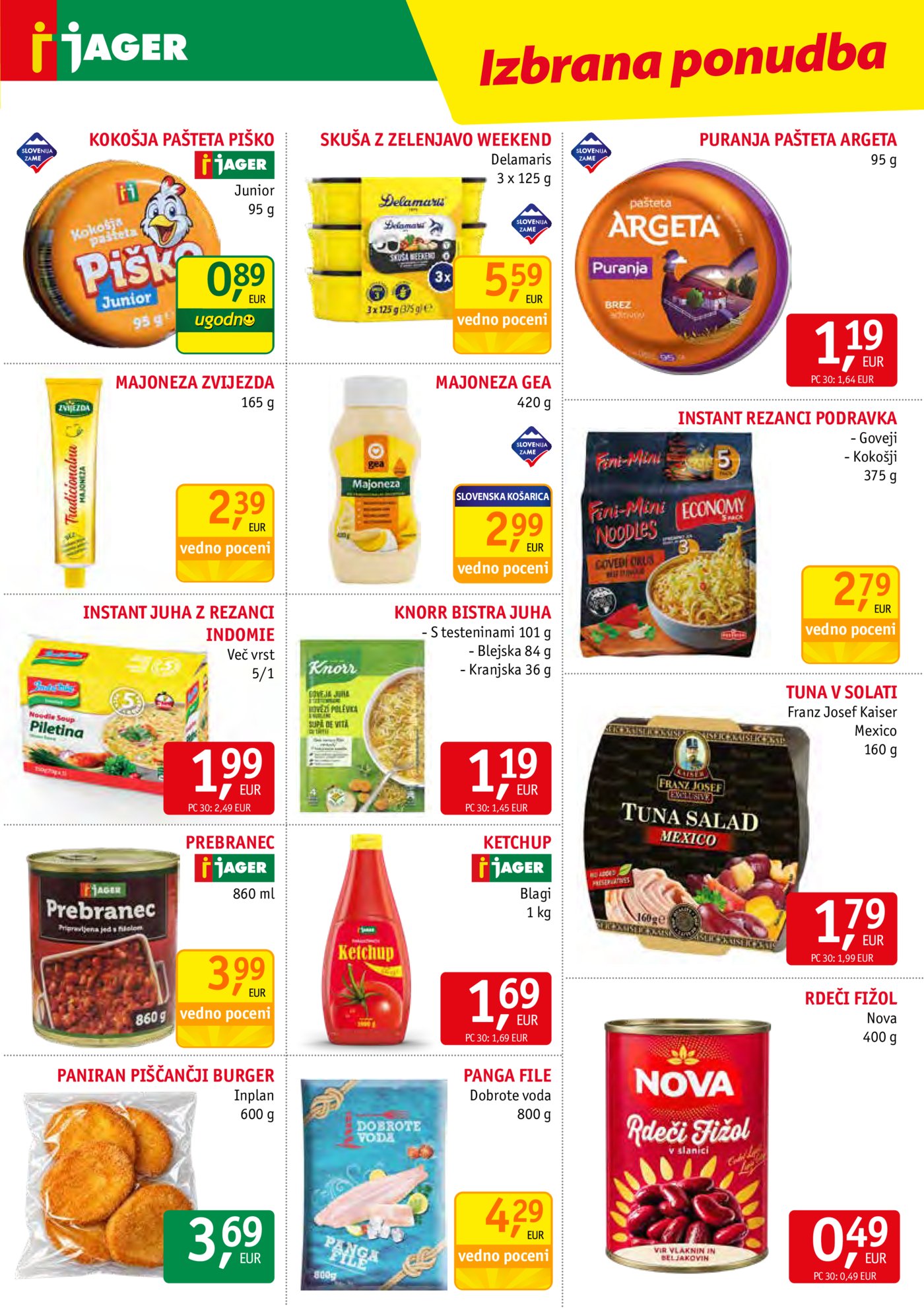 Jager katalog Vedno poeceni 07.10.-13.10.2026.