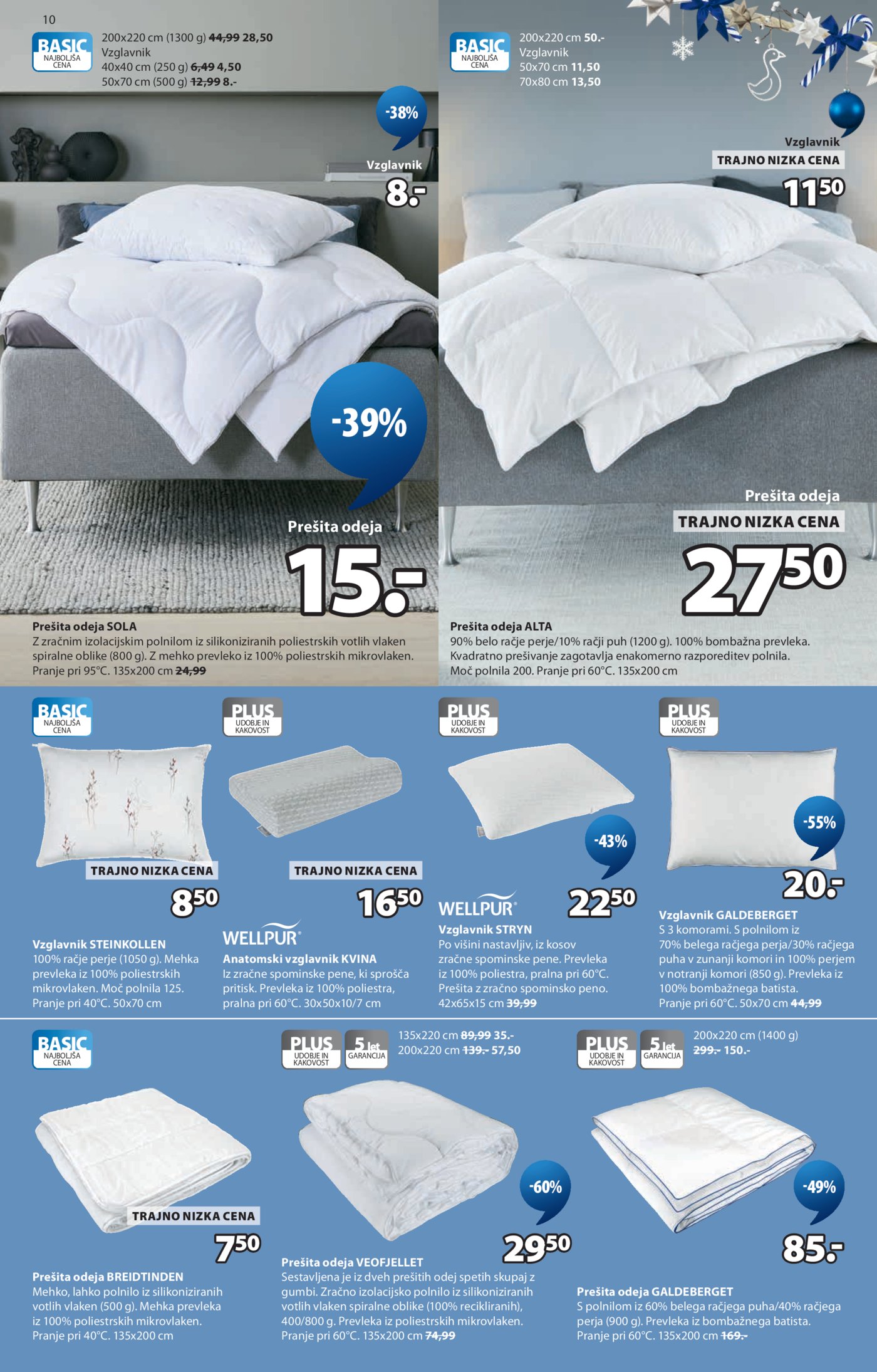 JYSK katalog Odlične skandinavske božične ponudbe 14.10.-29.11.2026.
