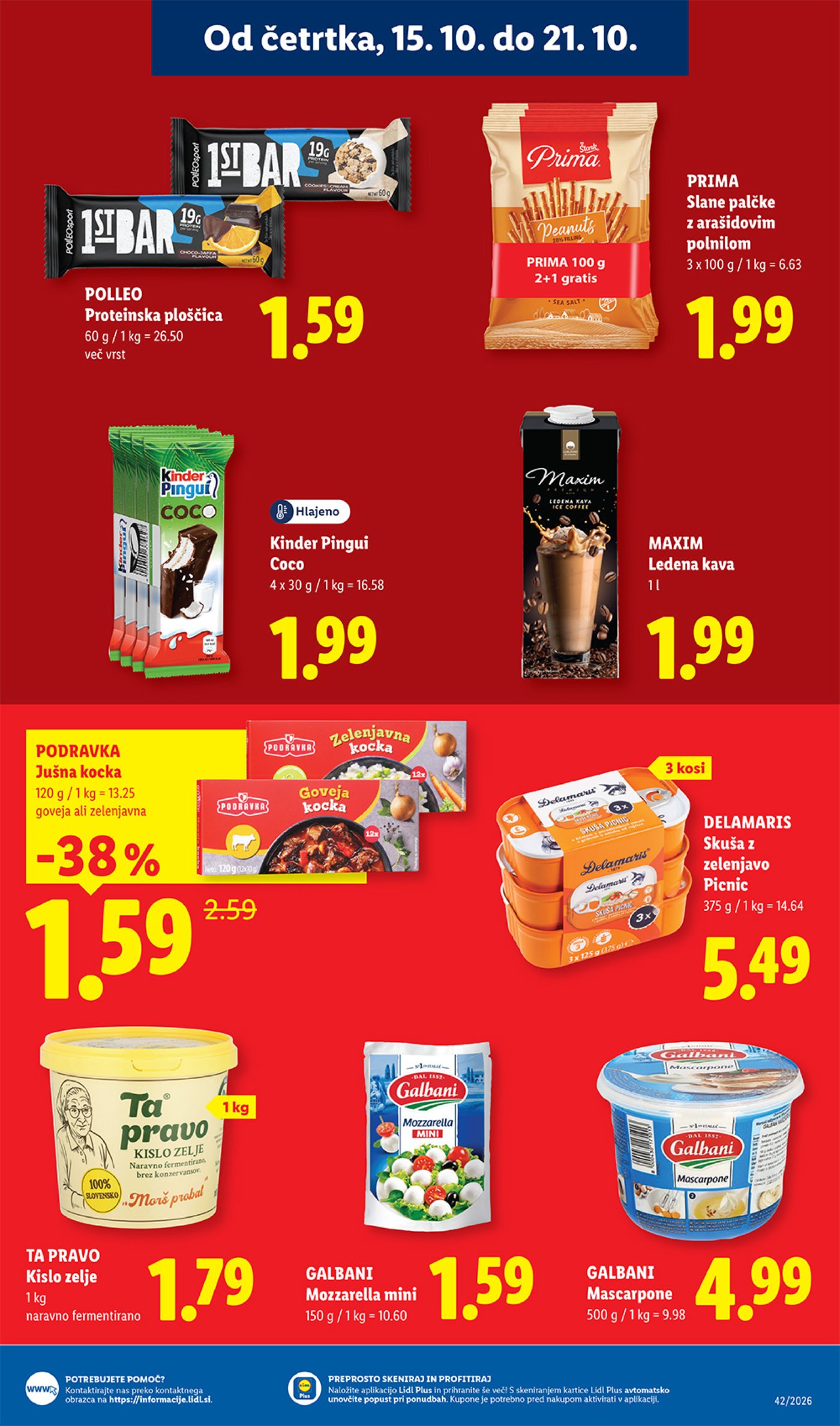 Lidl katalog od četrtka 15.10.-21.10.2026.