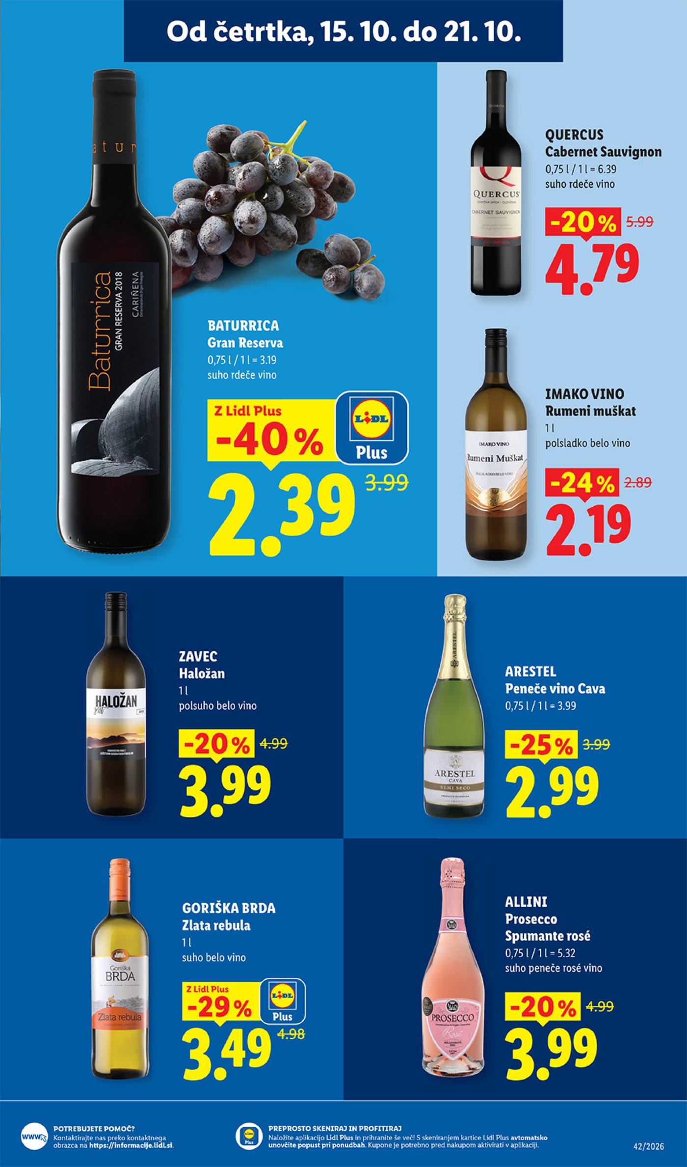 Lidl katalog od četrtka 15.10.-21.10.2026.