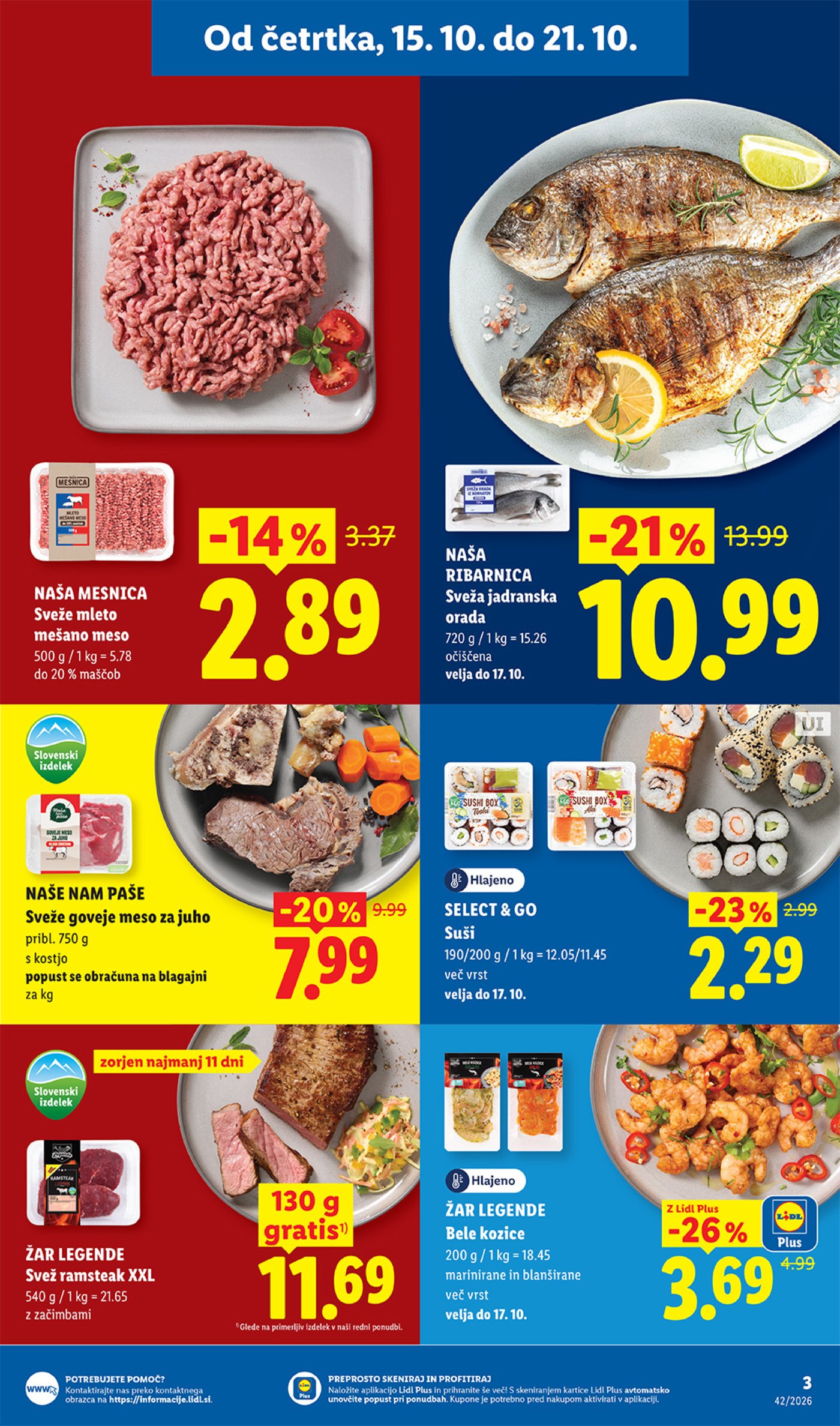 Lidl katalog od četrtka 15.10.-21.10.2026.