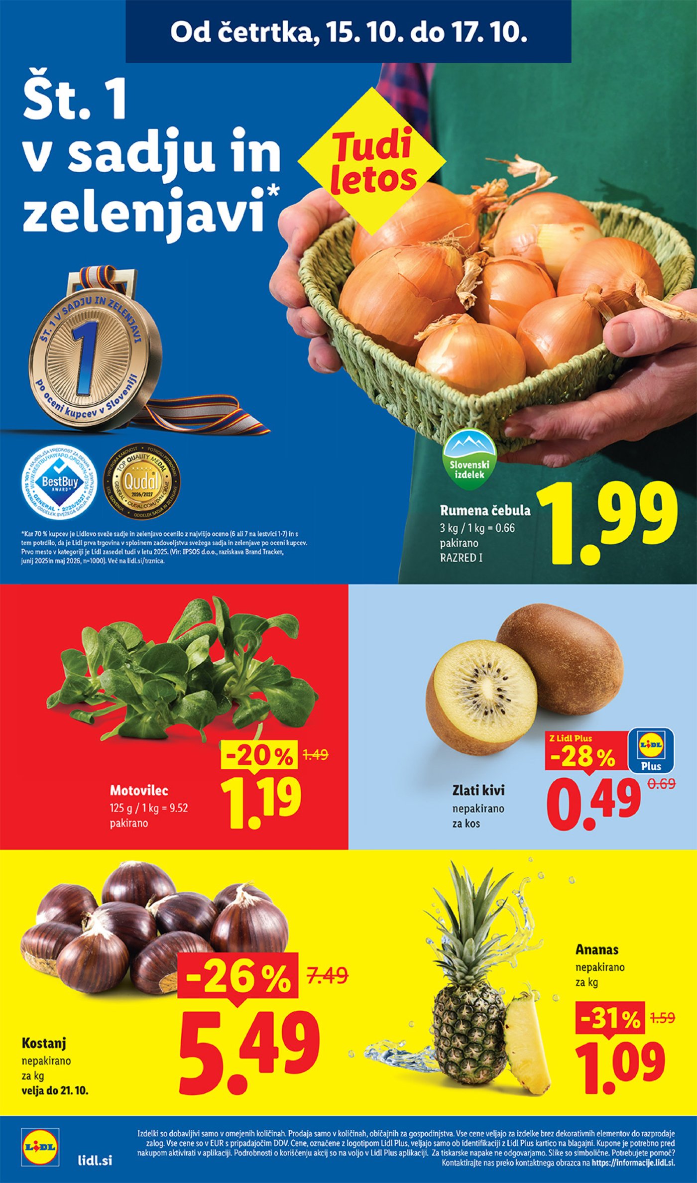Lidl katalog od četrtka 15.10.-21.10.2026.