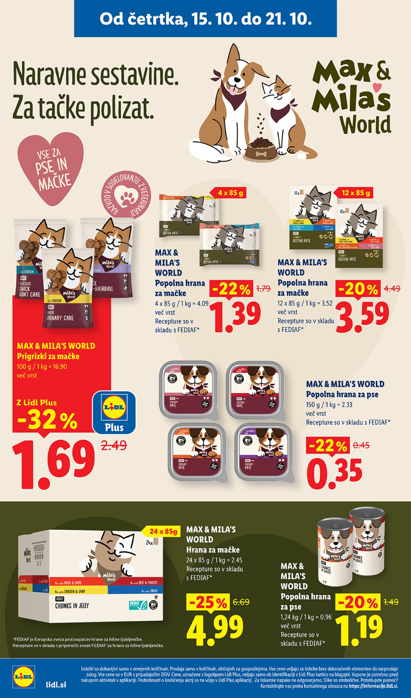 Lidl katalog od četrtka 15.10.-21.10.2026.