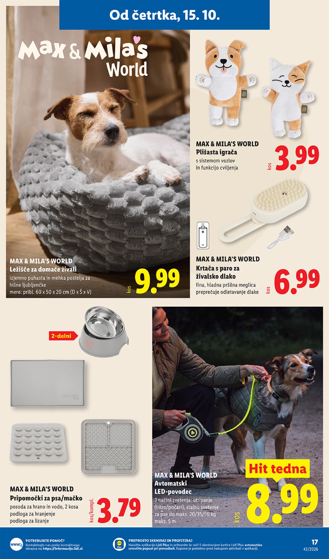 Lidl katalog od četrtka 15.10.-21.10.2026.