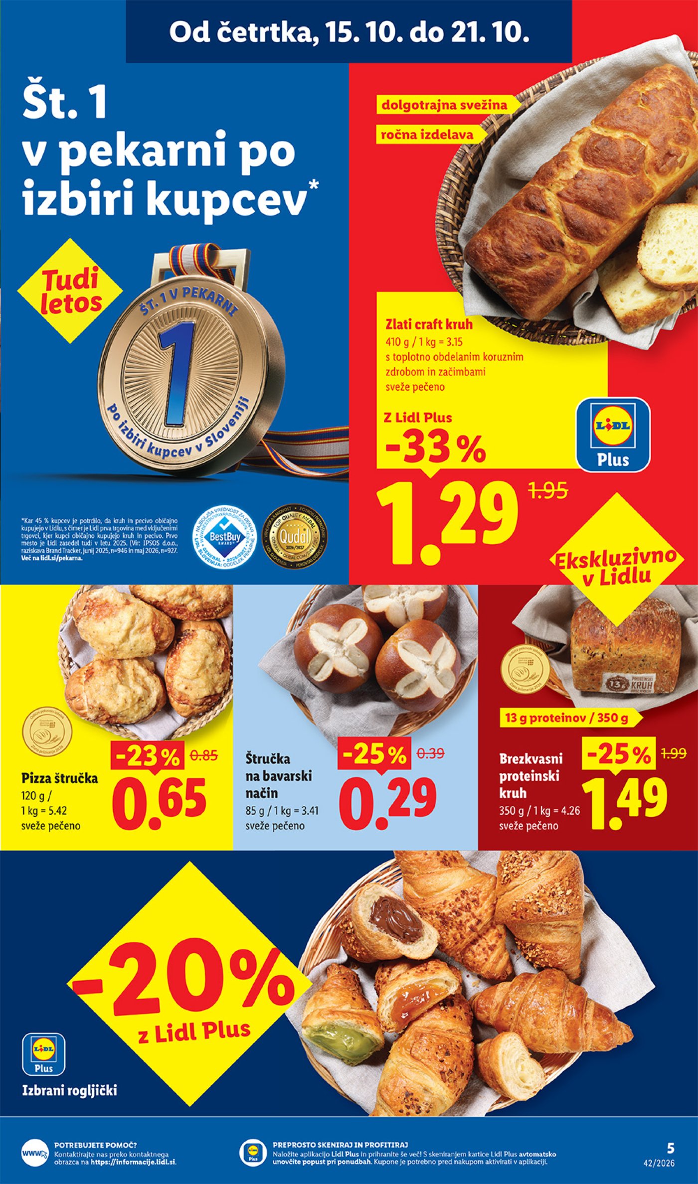 Lidl katalog od četrtka 15.10.-21.10.2026.