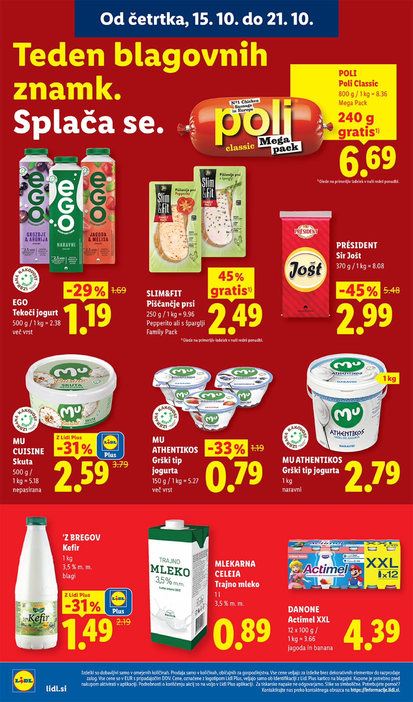 Lidl katalog od četrtka 15.10.-21.10.2026.