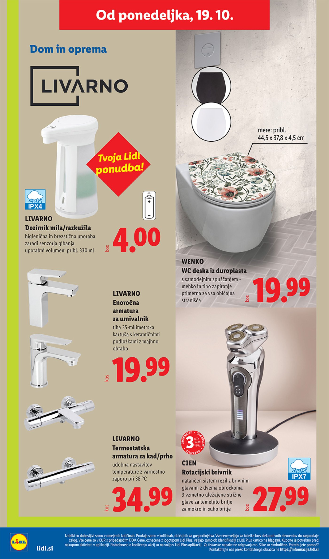 Lidl katalog od četrtka 15.10.-21.10.2026.