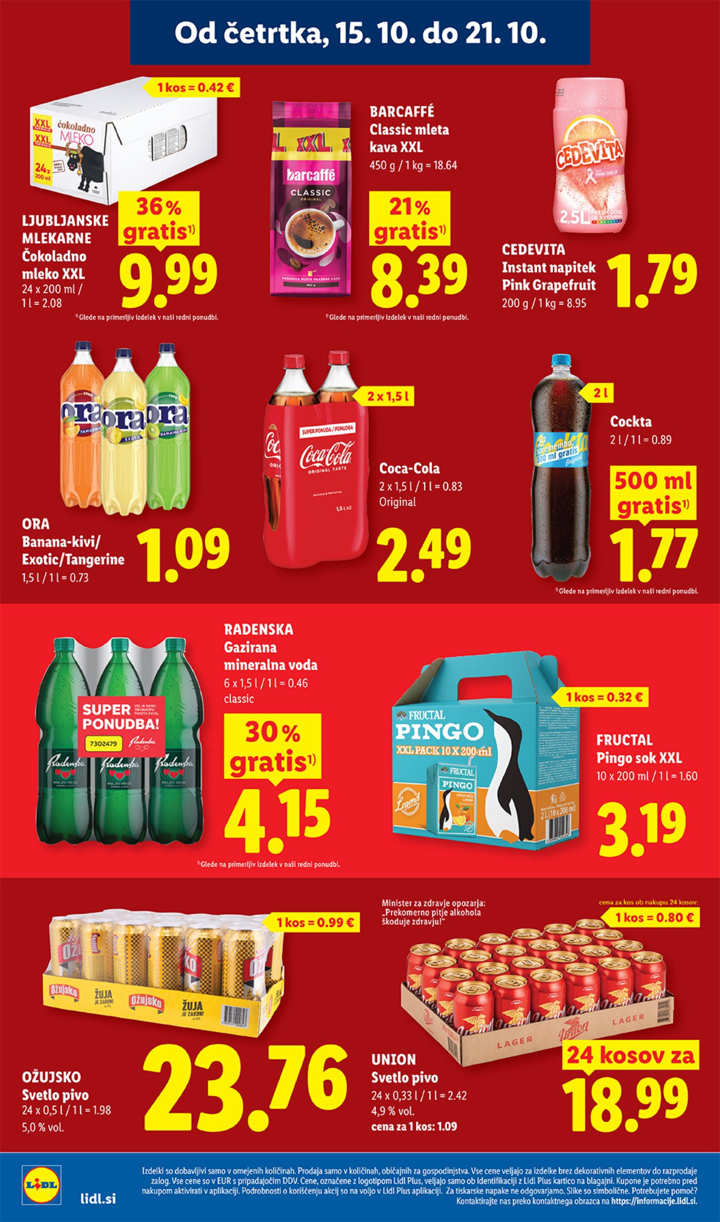 Lidl katalog od četrtka 15.10.-21.10.2026.