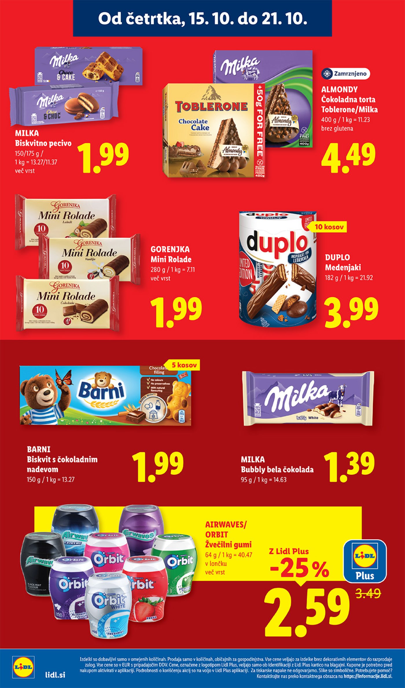 Lidl katalog od četrtka 15.10.-21.10.2026.