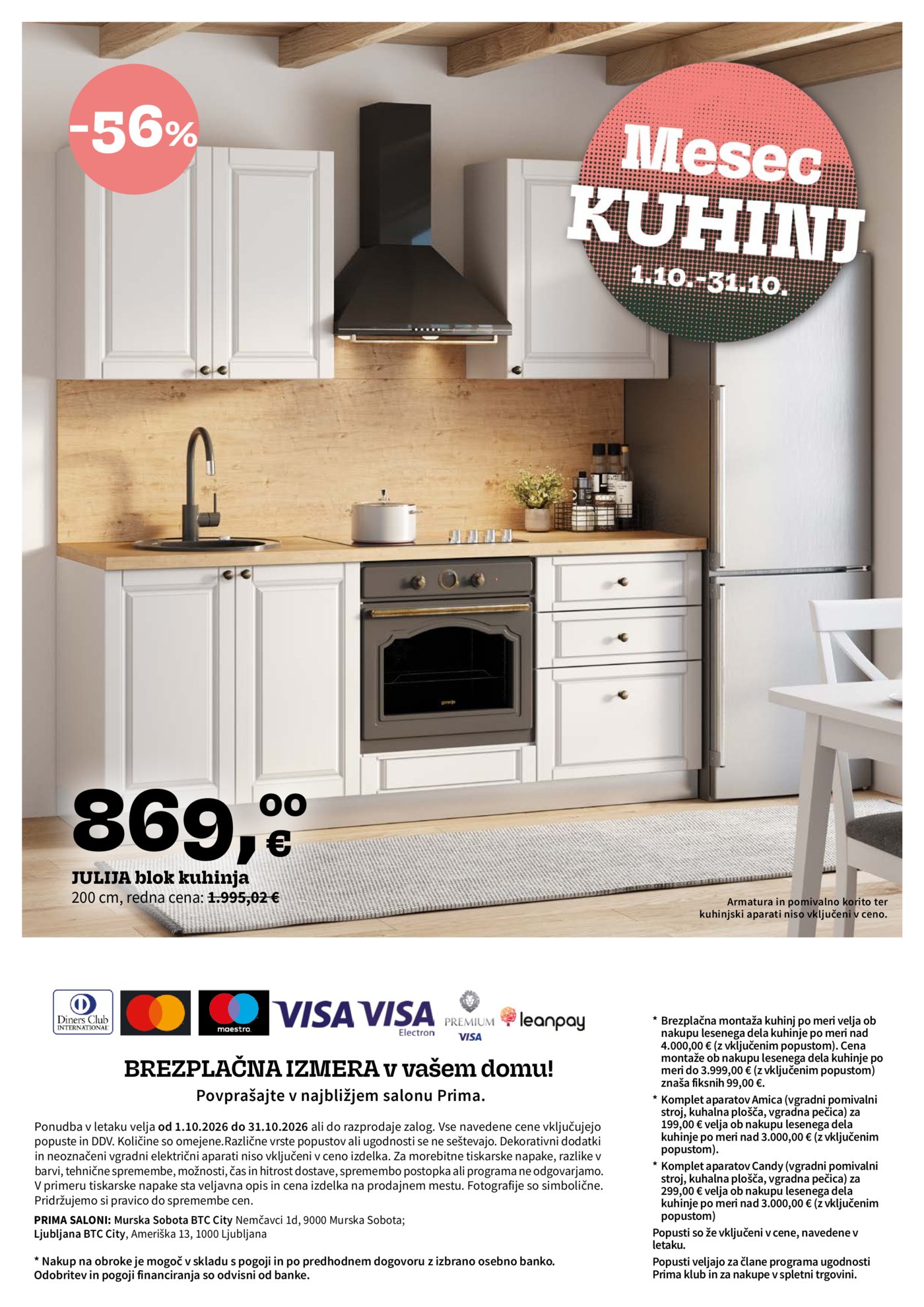 Prima katalog Mesec Kuhinj 01.10.-31.10.2026.