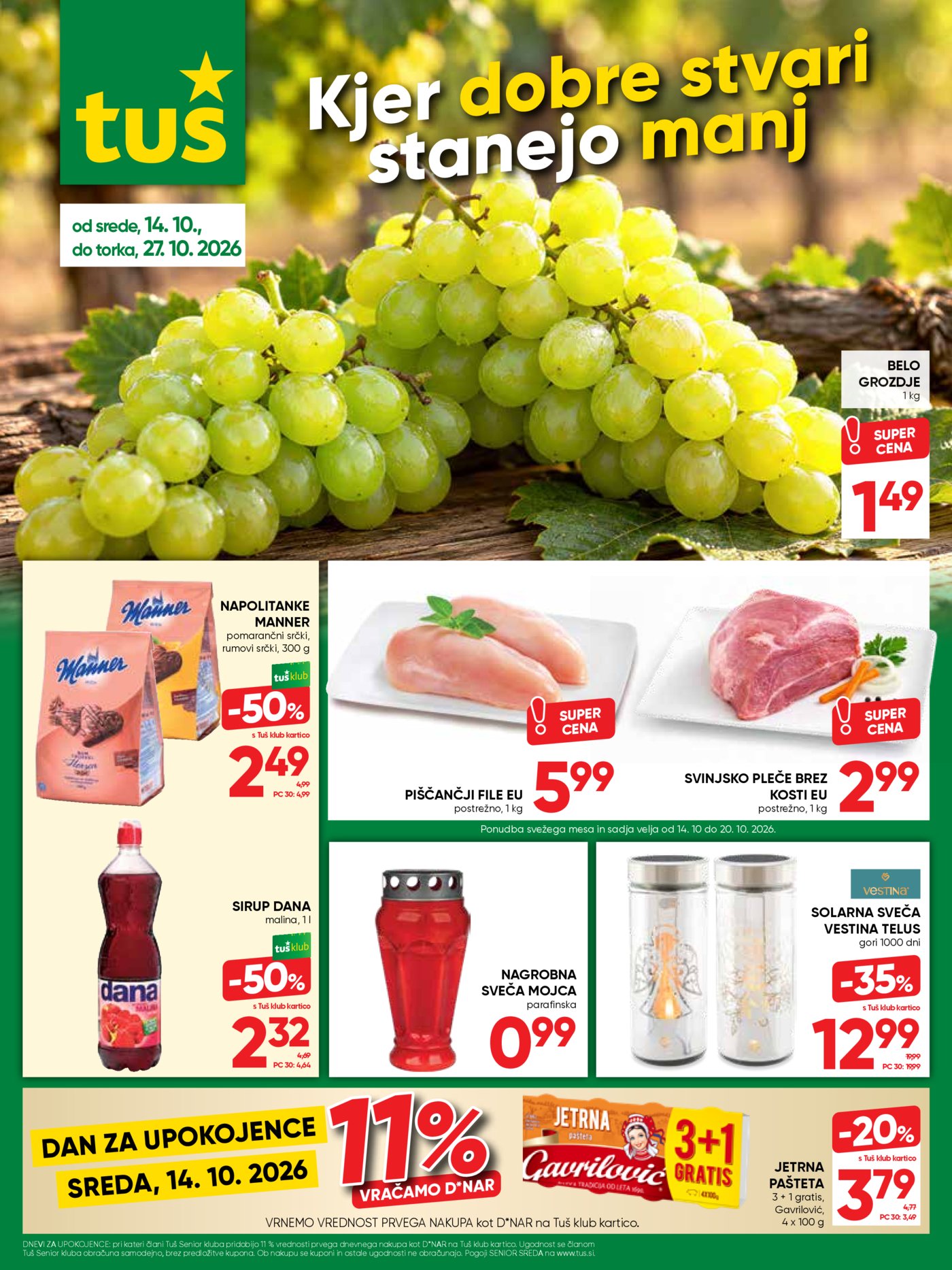 Tuš katalog 14.10.-27.10.2026.