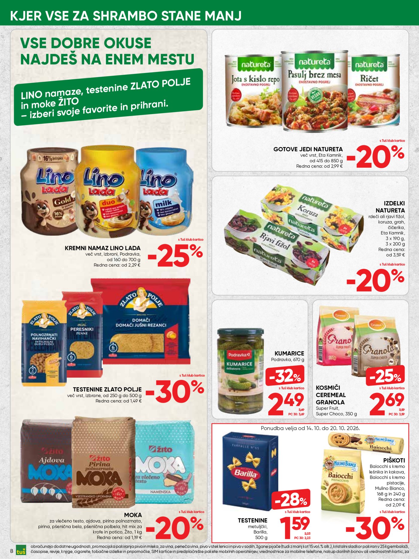 Tuš katalog 14.10.-27.10.2026.