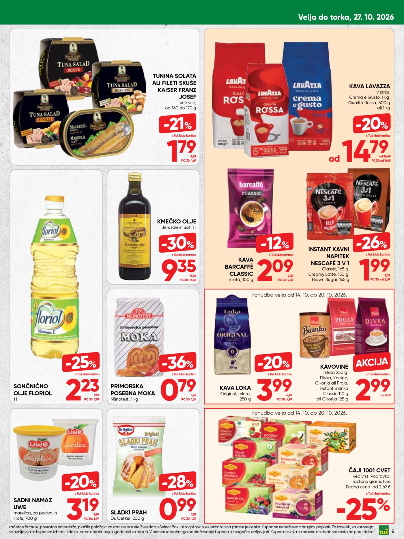 Tuš katalog 14.10.-27.10.2026.