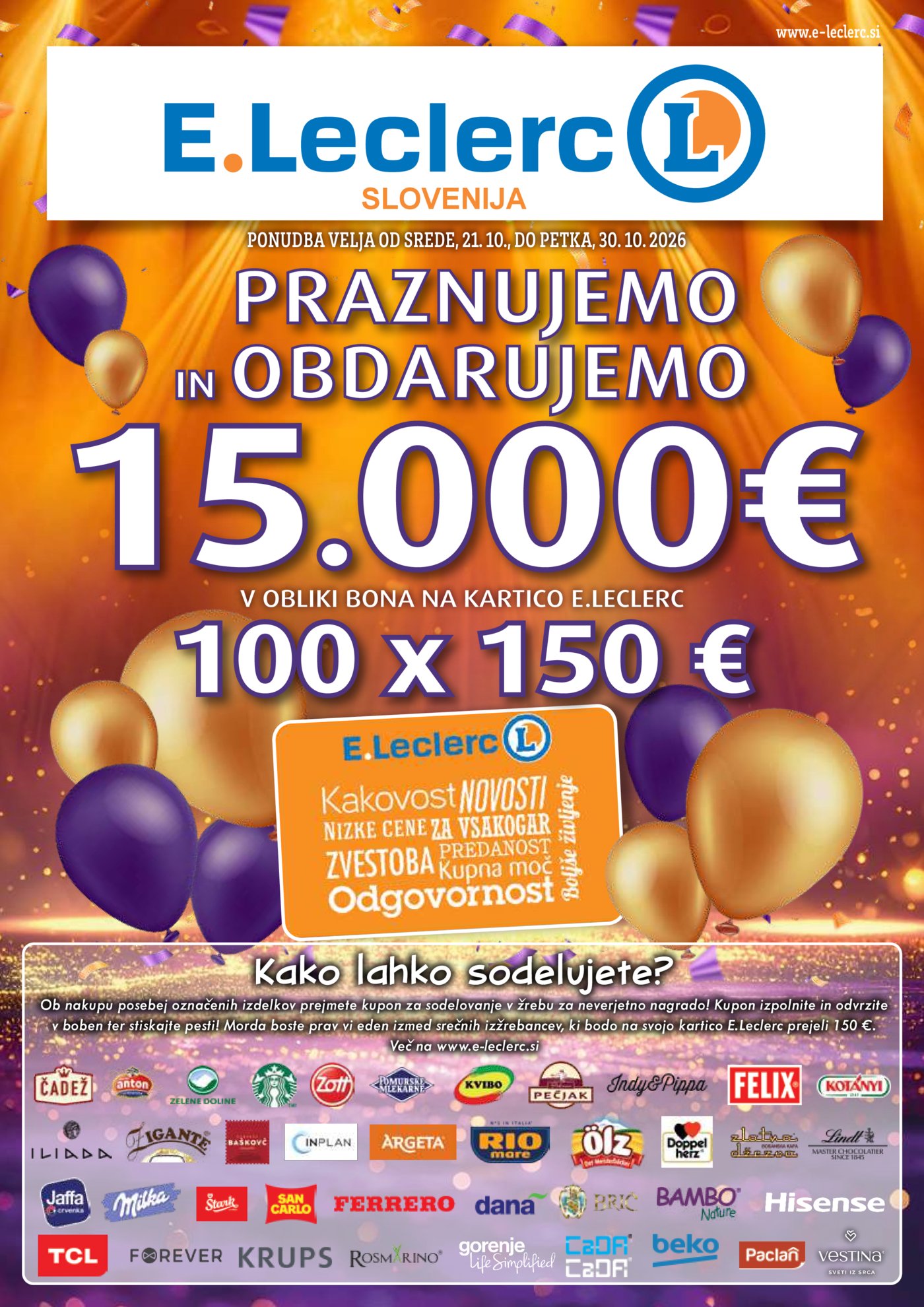 E.leclerc katalog 21.10.-30.10.2026.