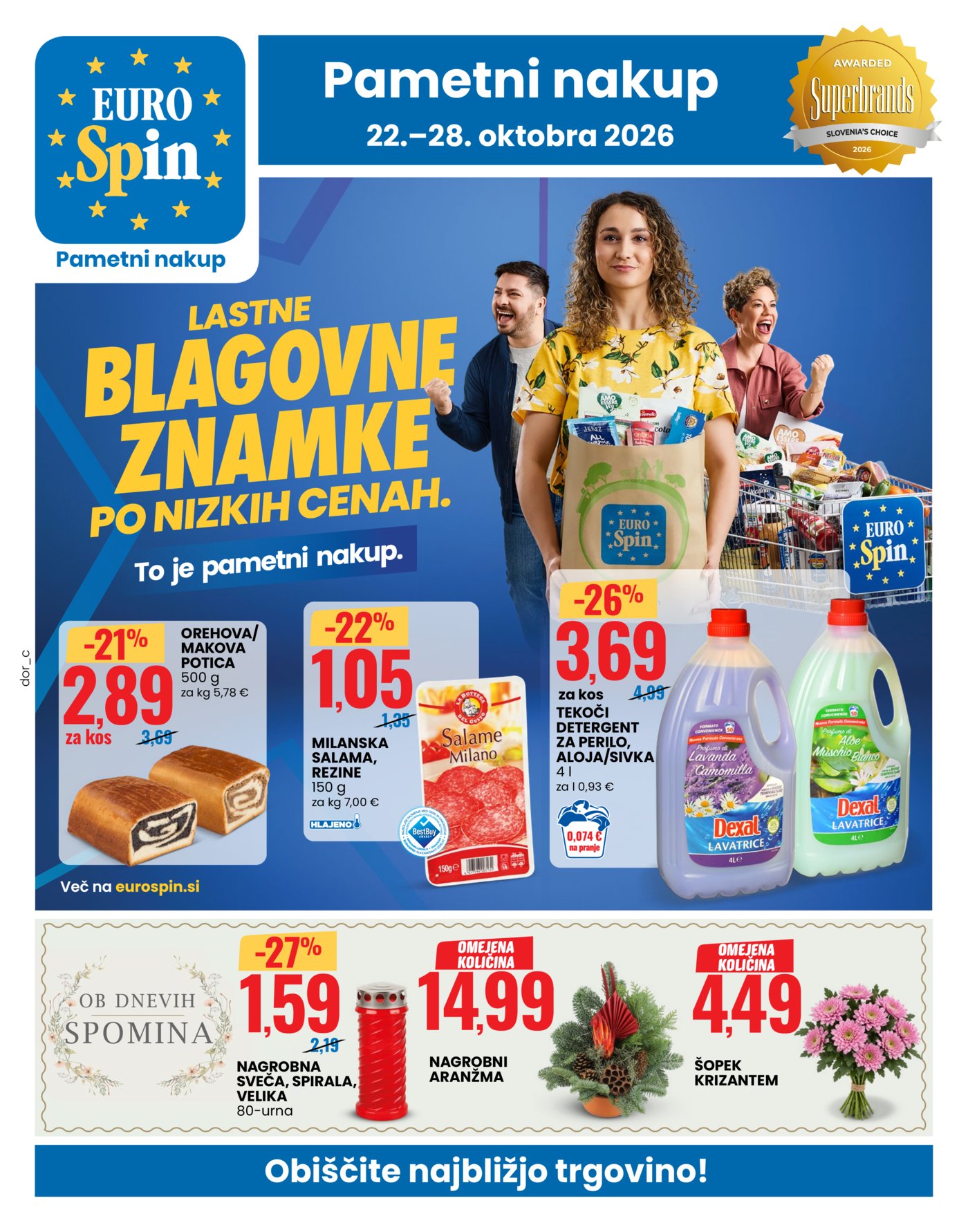 Eurospin katalog Pametni nakup 22.07.-28.07.2026.