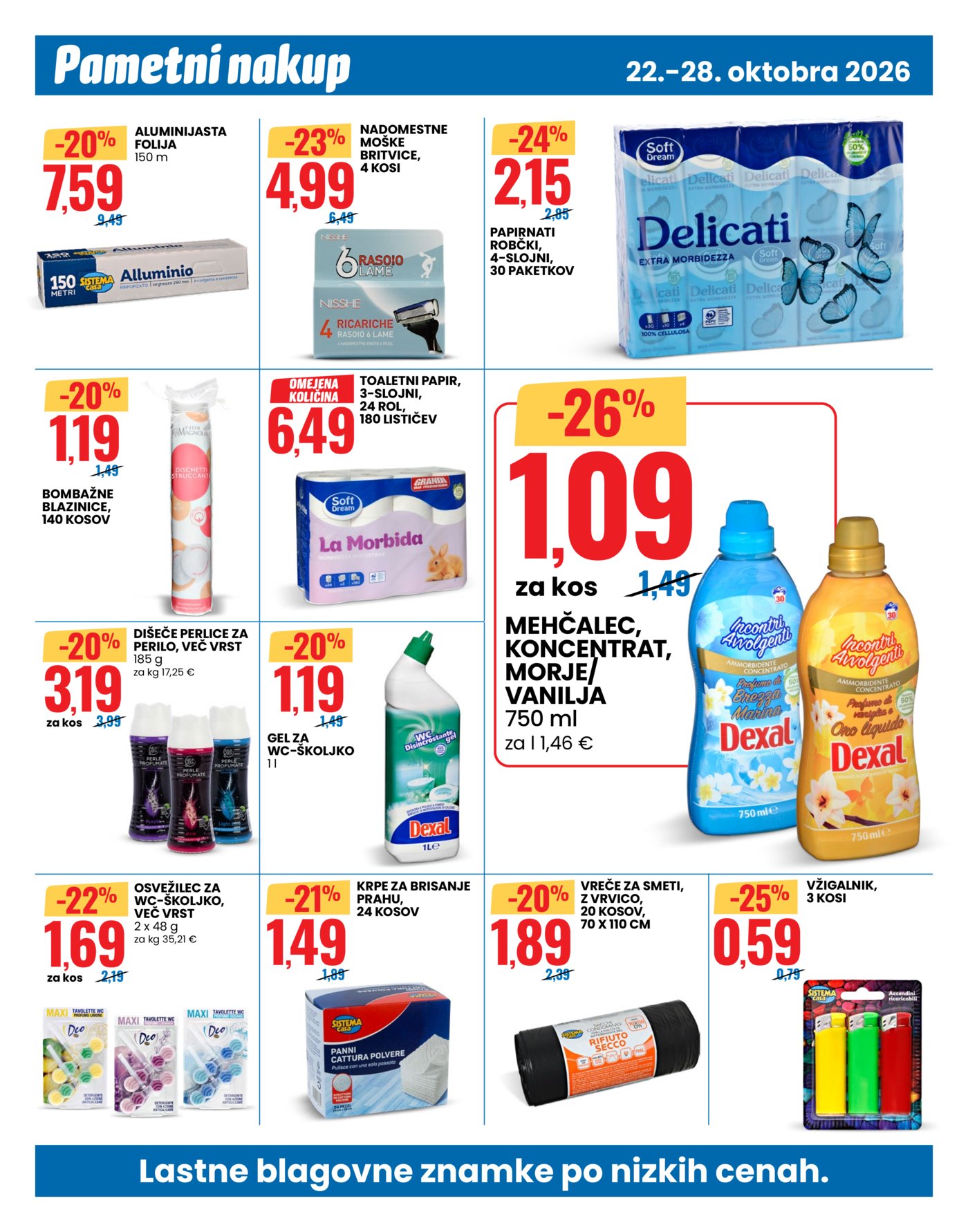 Eurospin katalog Pametni nakup 22.07.-28.07.2026.