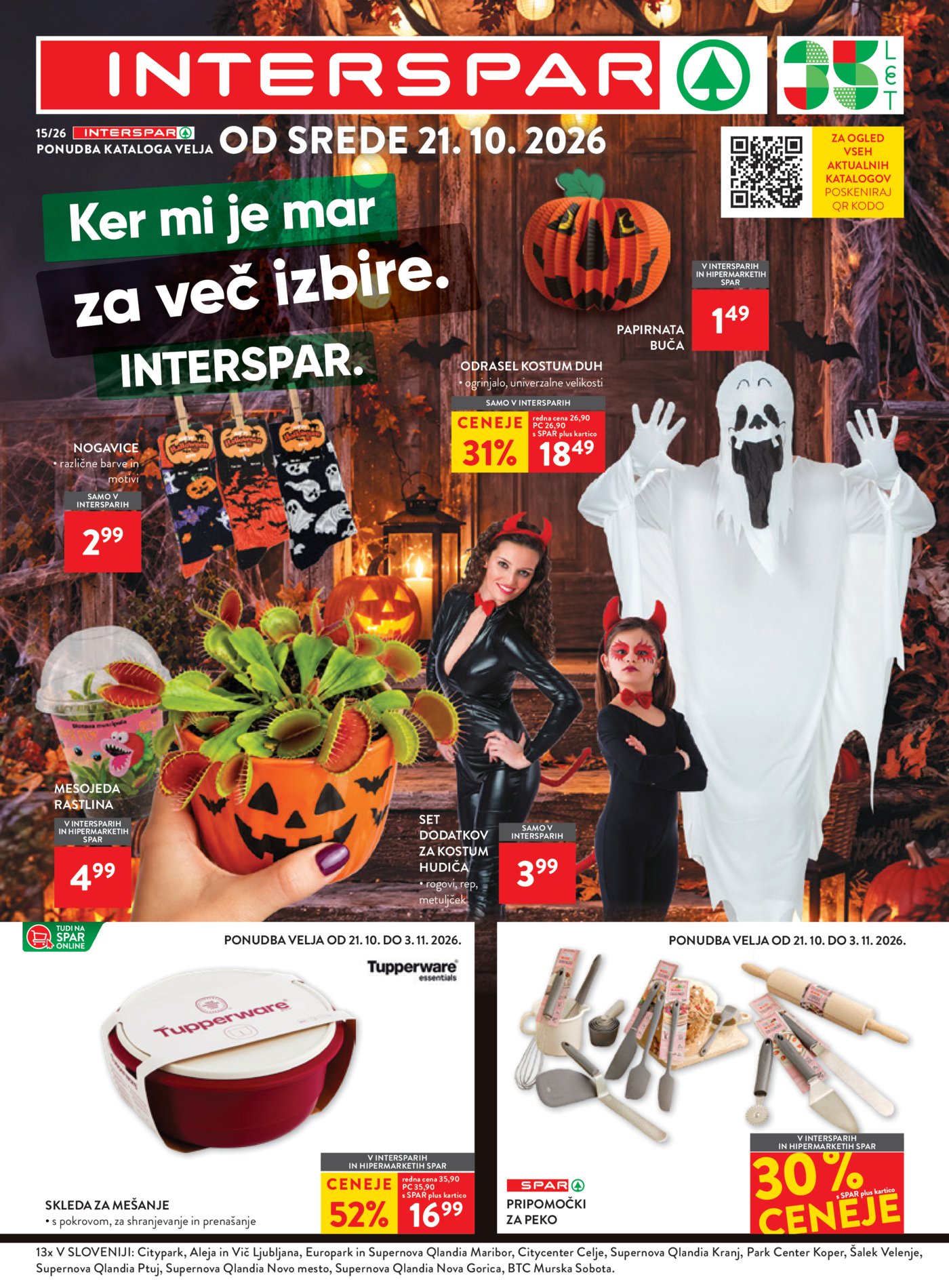 INTERSPAR katalog 21.10.-03.11.2026.