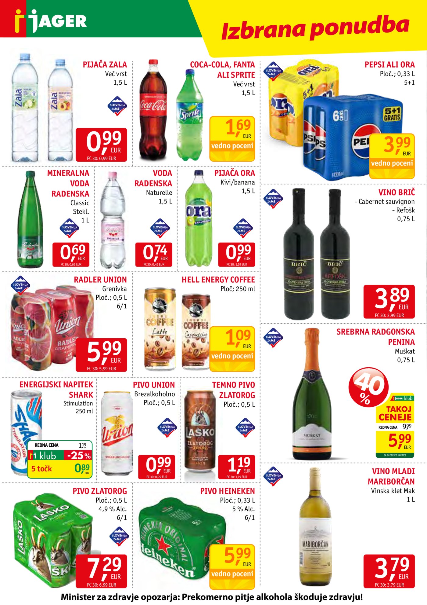 Jager katalog Izbrana ponudba 21.10.-27.10.2026.