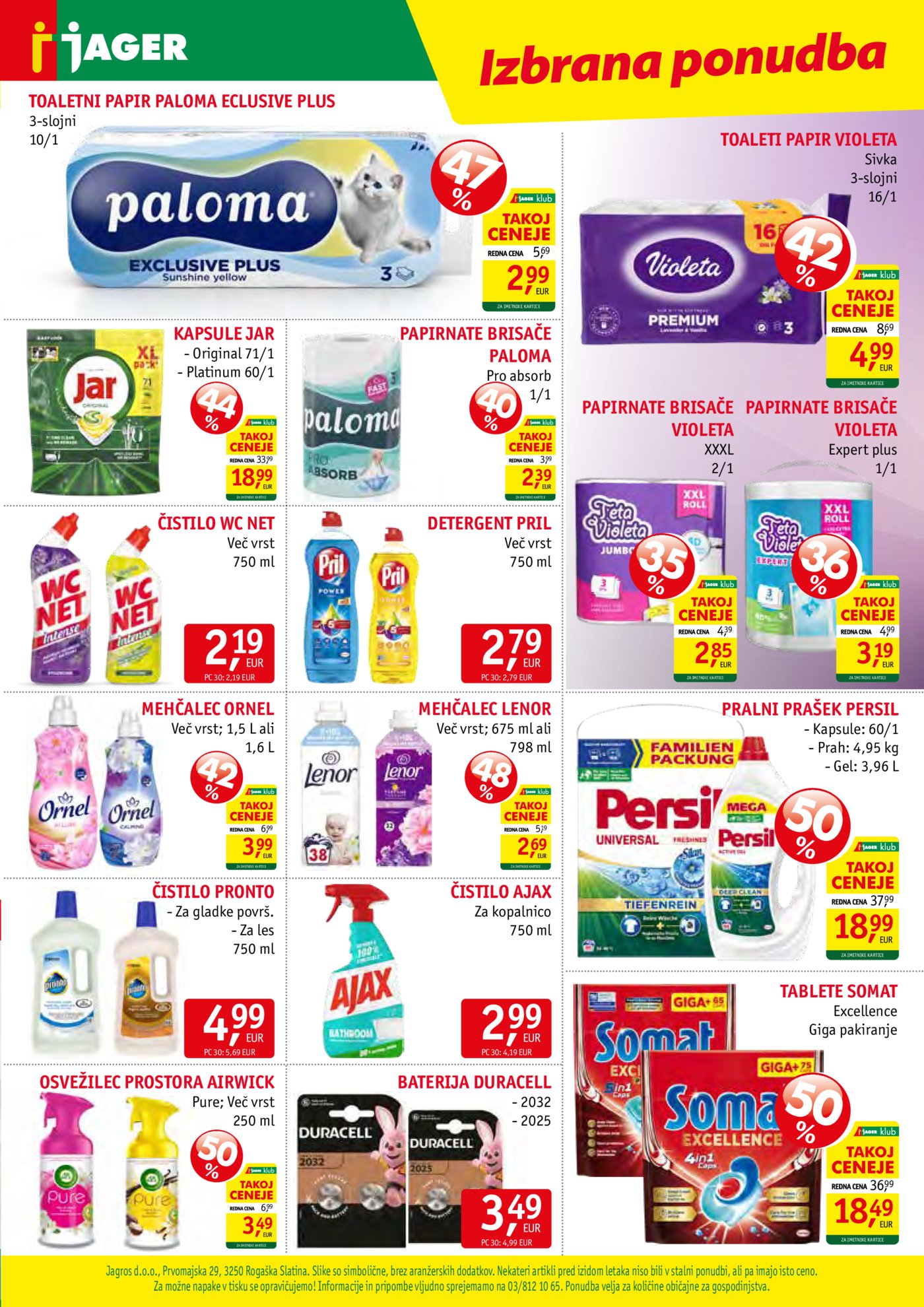 Jager katalog Izbrana ponudba 21.10.-27.10.2026.