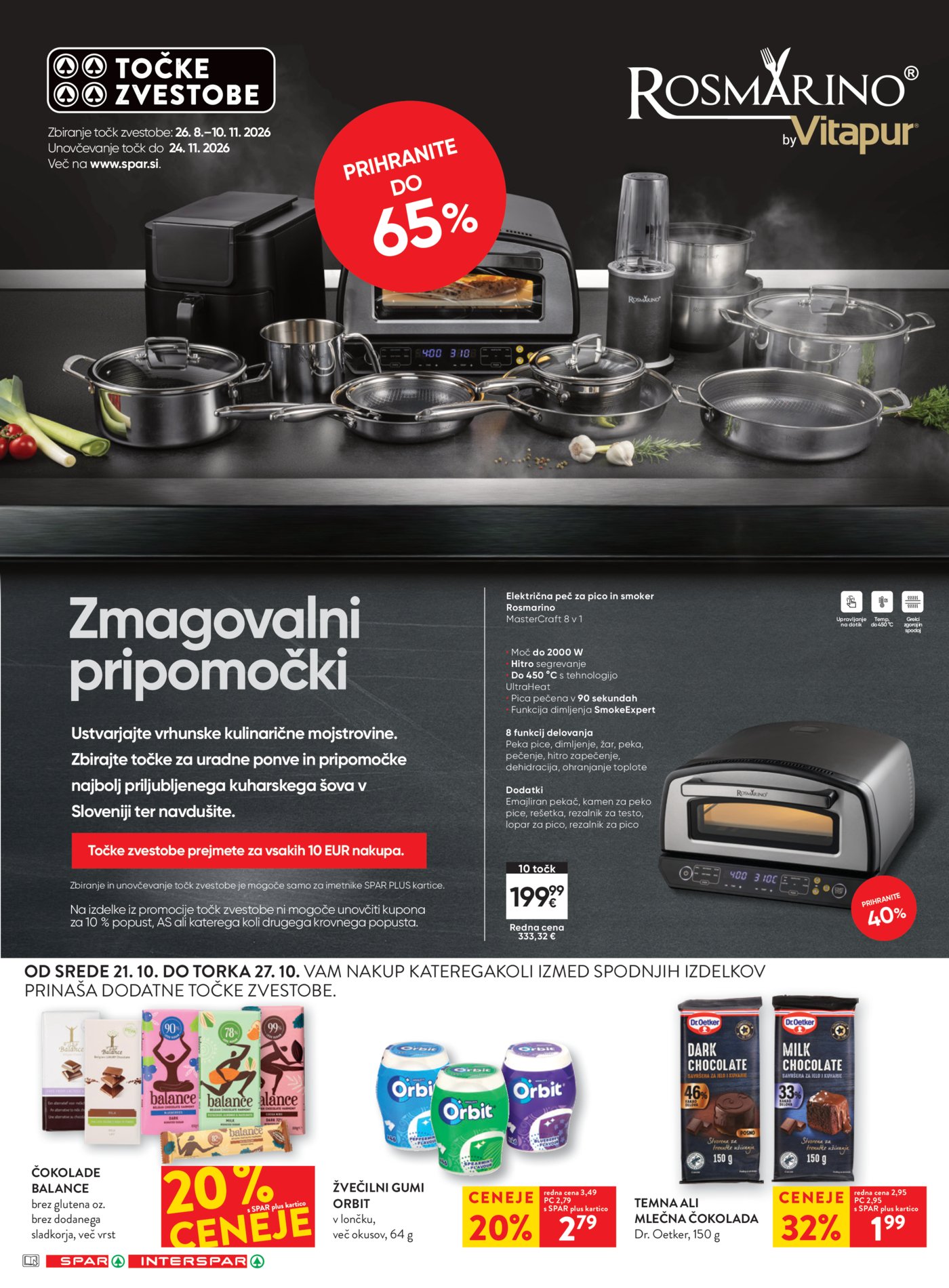 SPAR katalog od srede 21.10.-27.10.2026.