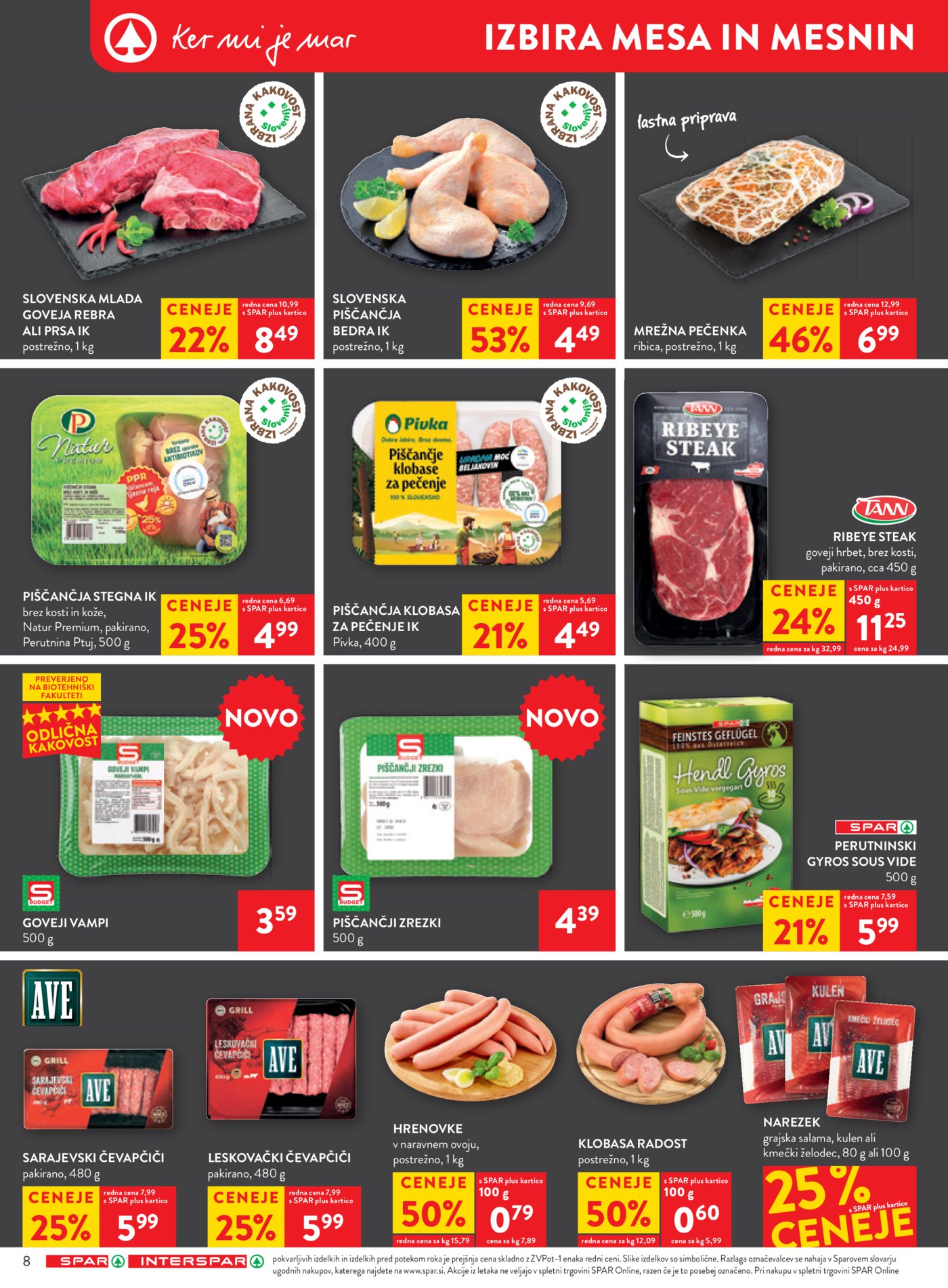 SPAR katalog od srede 21.10.-27.10.2026.