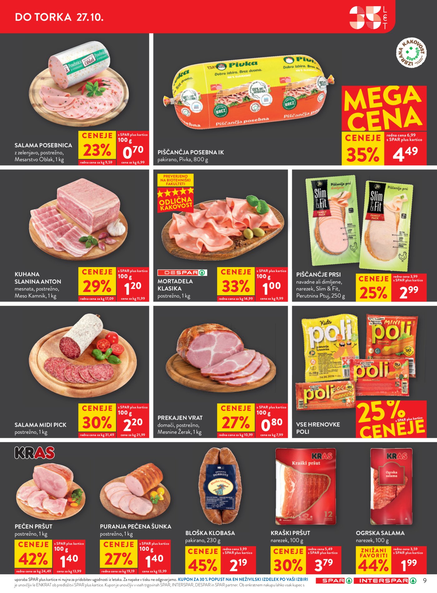 SPAR katalog od srede 21.10.-27.10.2026.