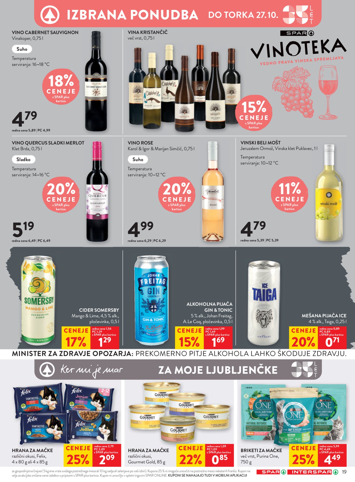 SPAR katalog od srede 21.10.-27.10.2026.
