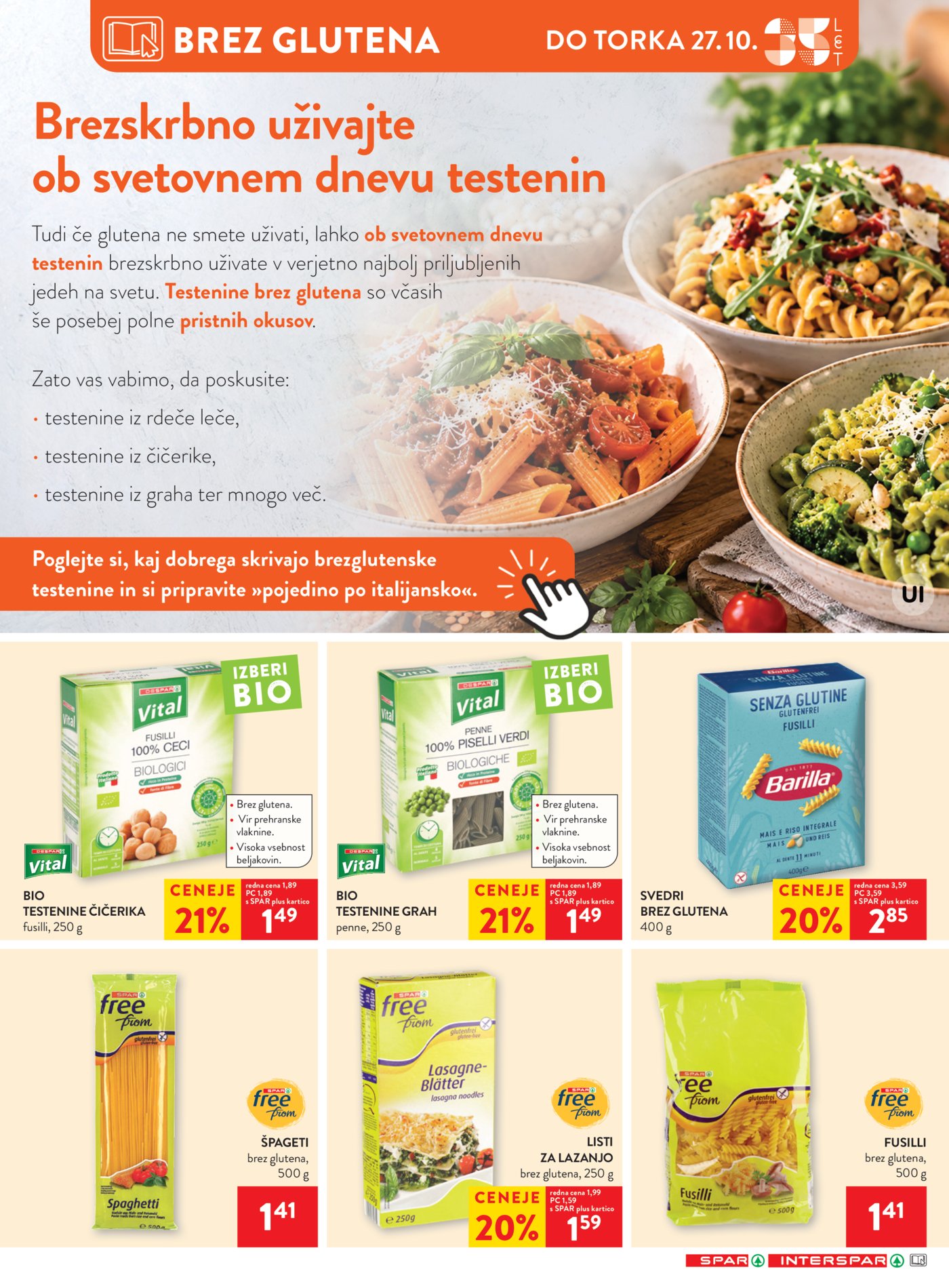 SPAR katalog od srede 21.10.-27.10.2026.