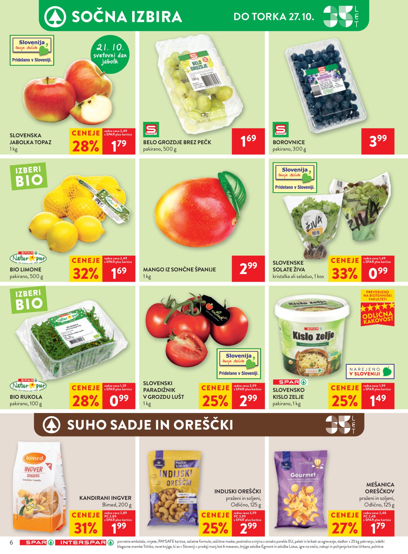 SPAR katalog od srede 21.10.-27.10.2026.