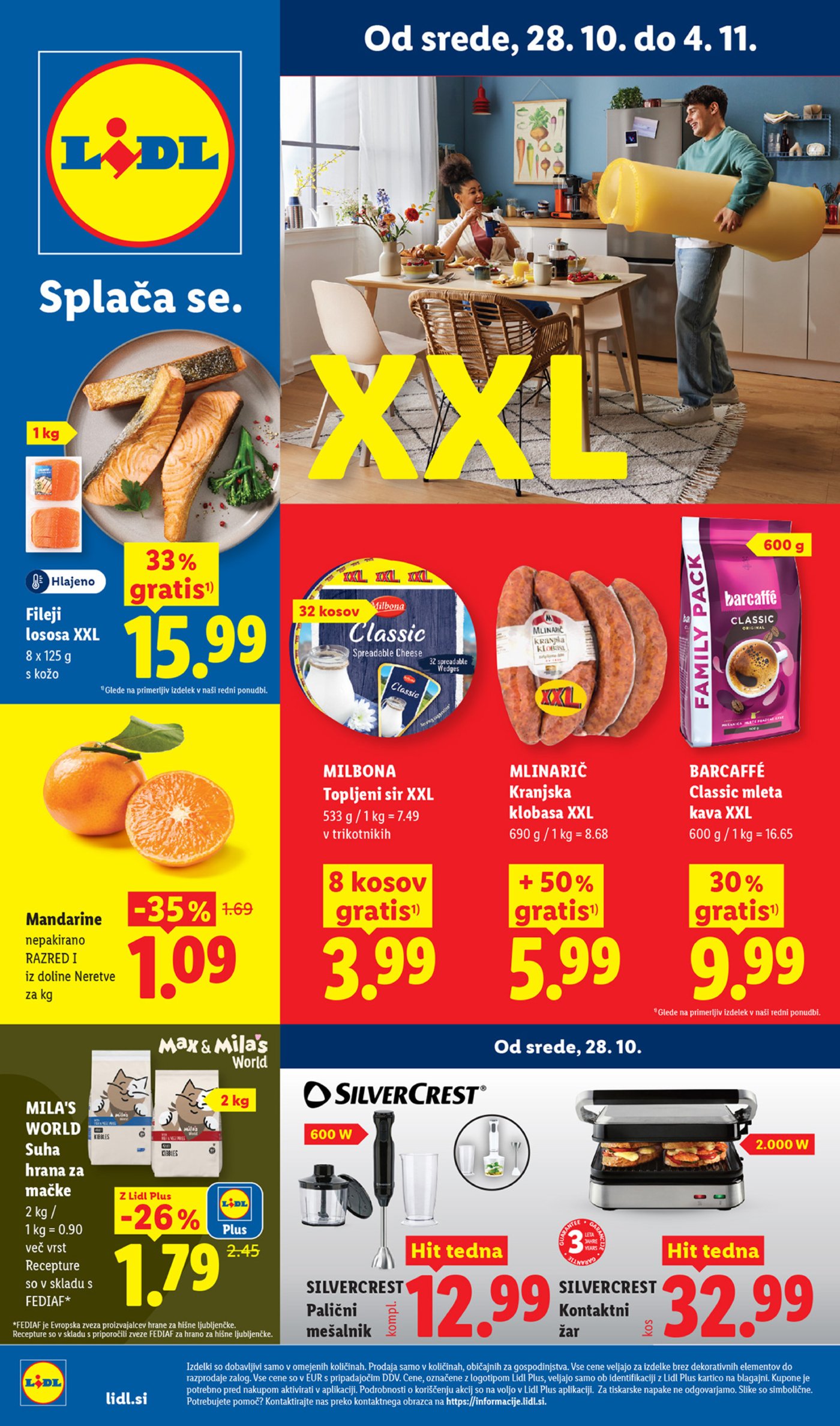 Lidl katalog od srede 28.10. - 04.11.2026.