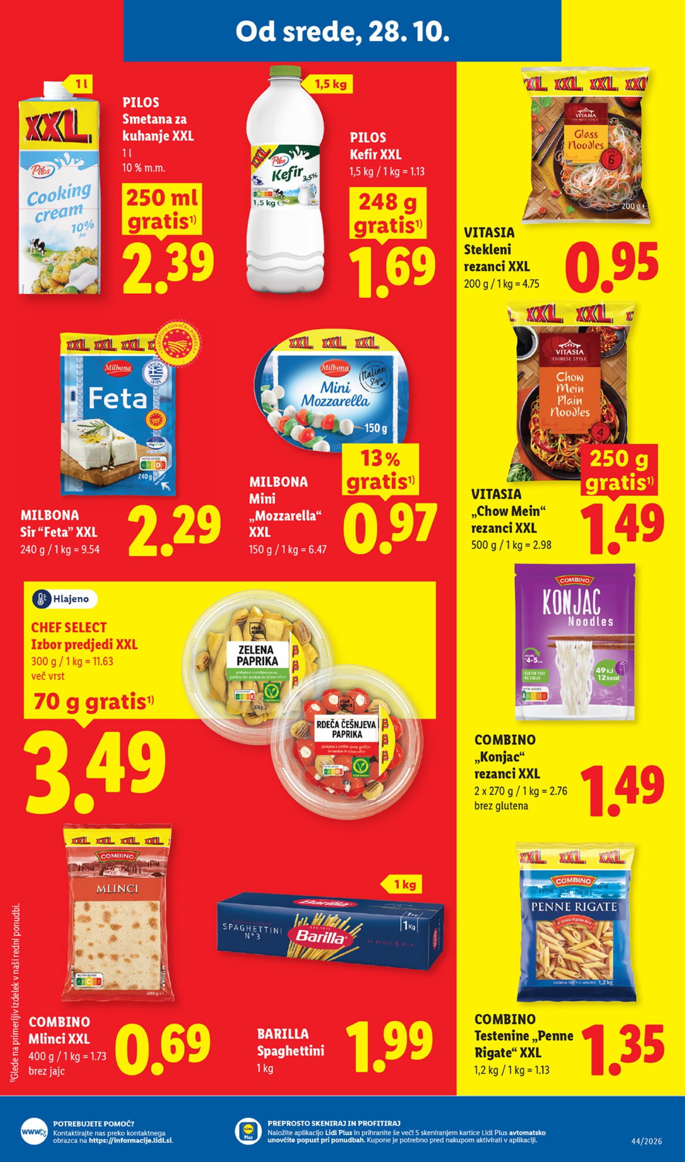 Lidl katalog od srede 28.10. - 04.11.2026.