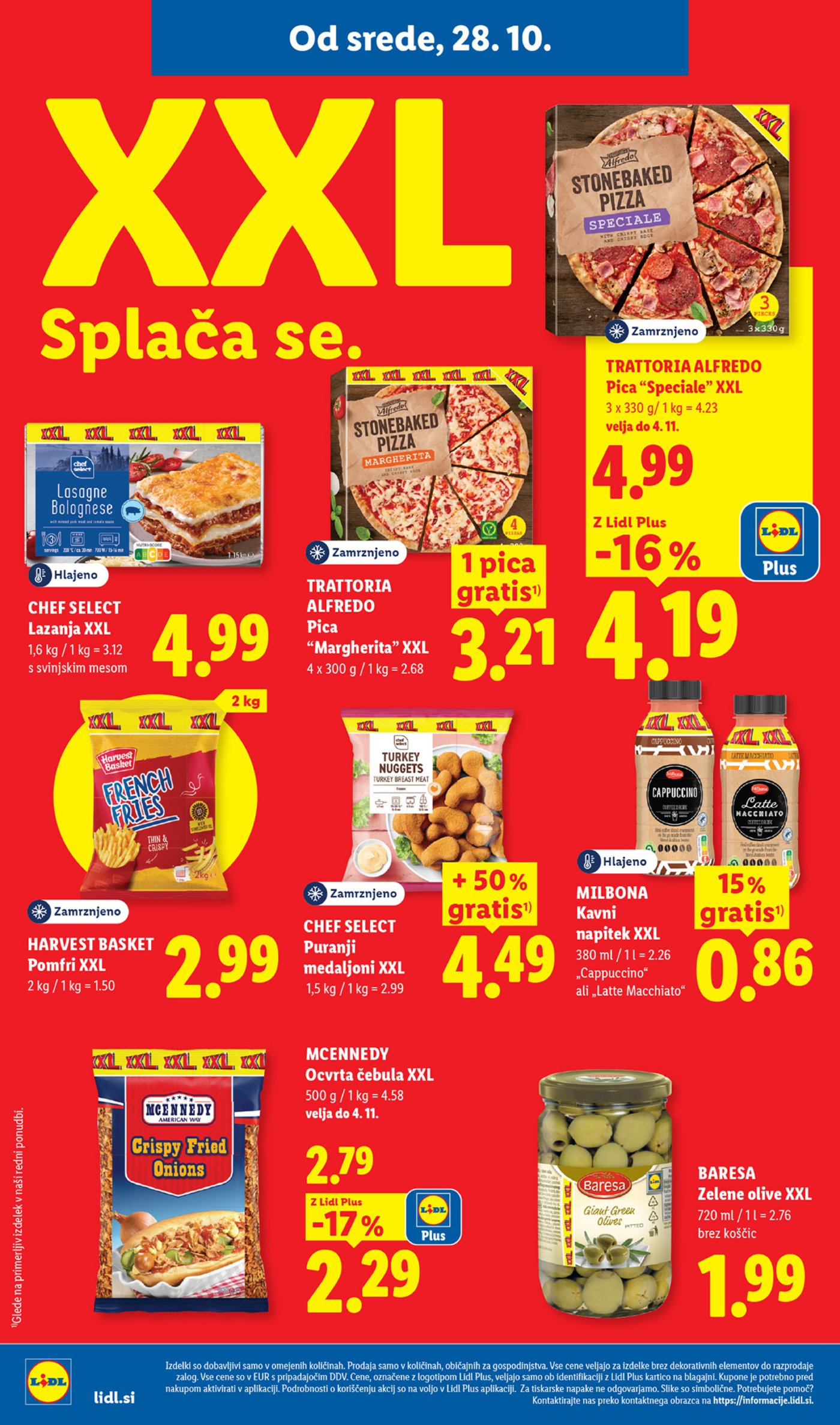 Lidl katalog od srede 28.10. - 04.11.2026.