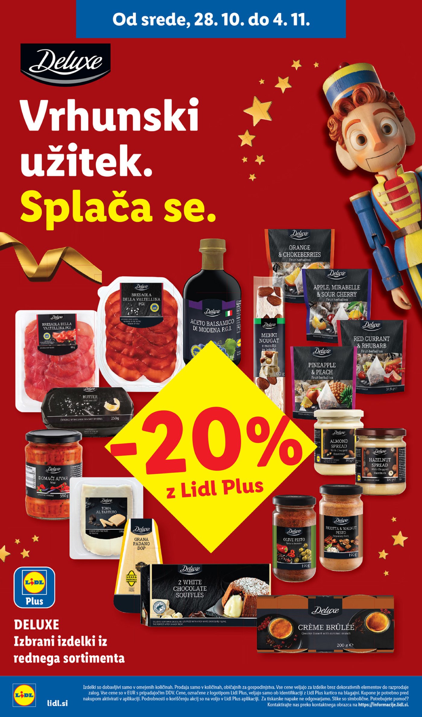 Lidl katalog od srede 28.10. - 04.11.2026.
