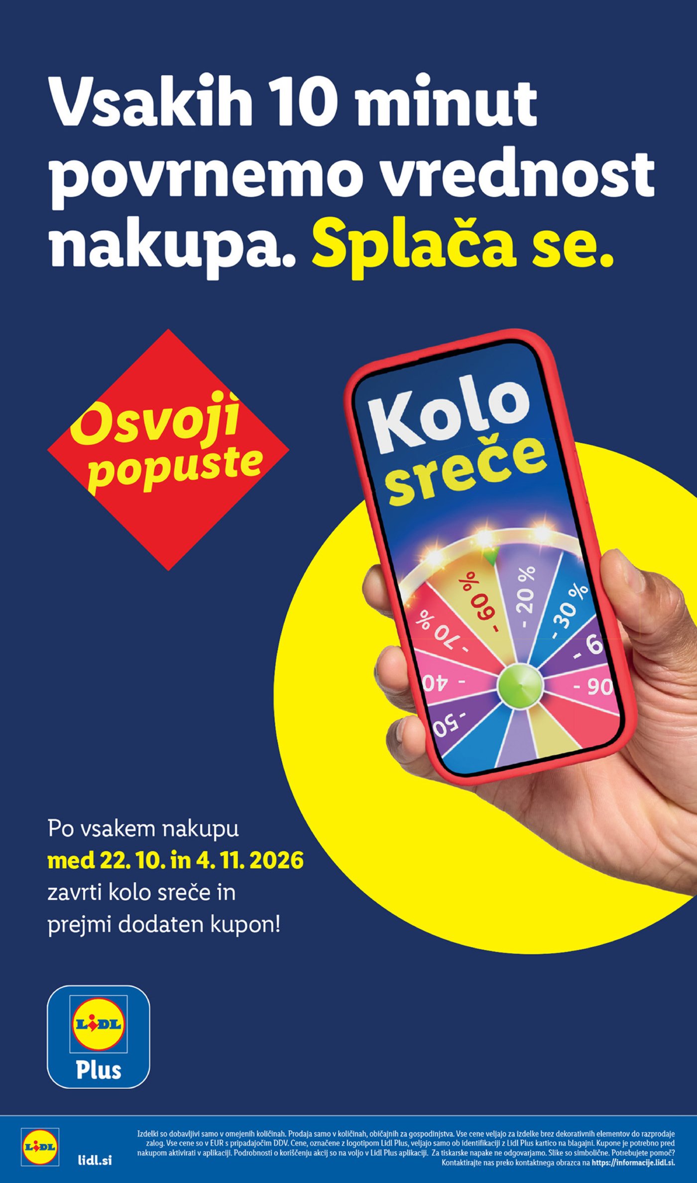Lidl katalog od srede 28.10. - 04.11.2026.