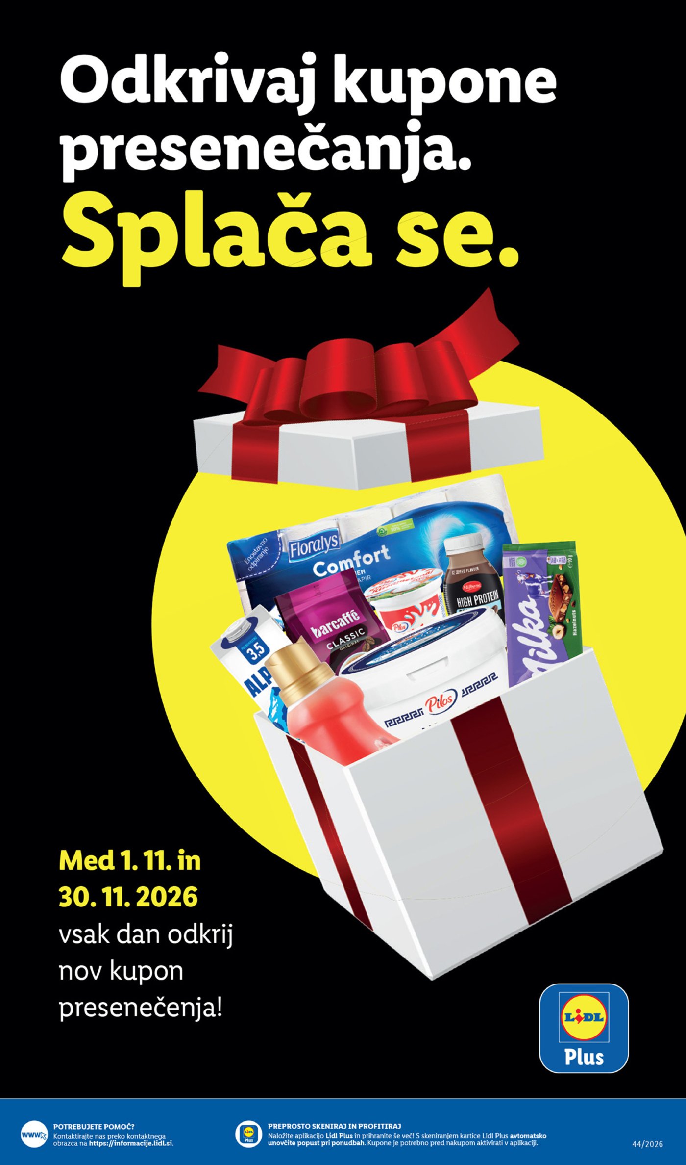Lidl katalog od srede 28.10. - 04.11.2026.