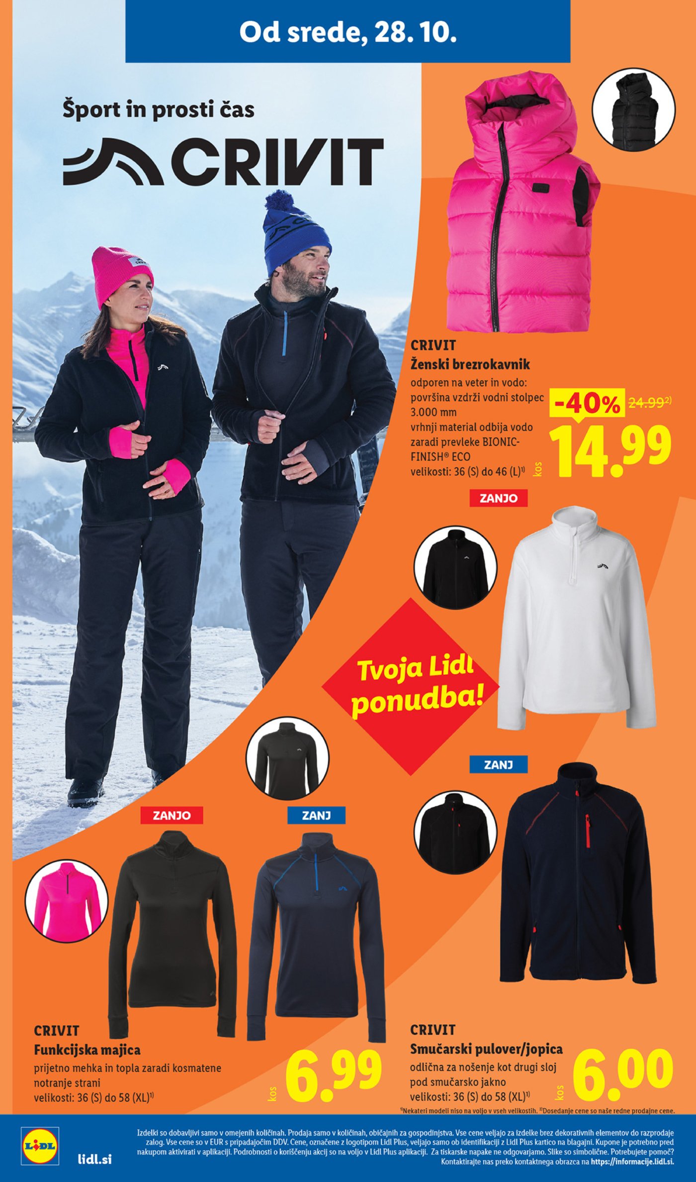 Lidl katalog od srede 28.10. - 04.11.2026.