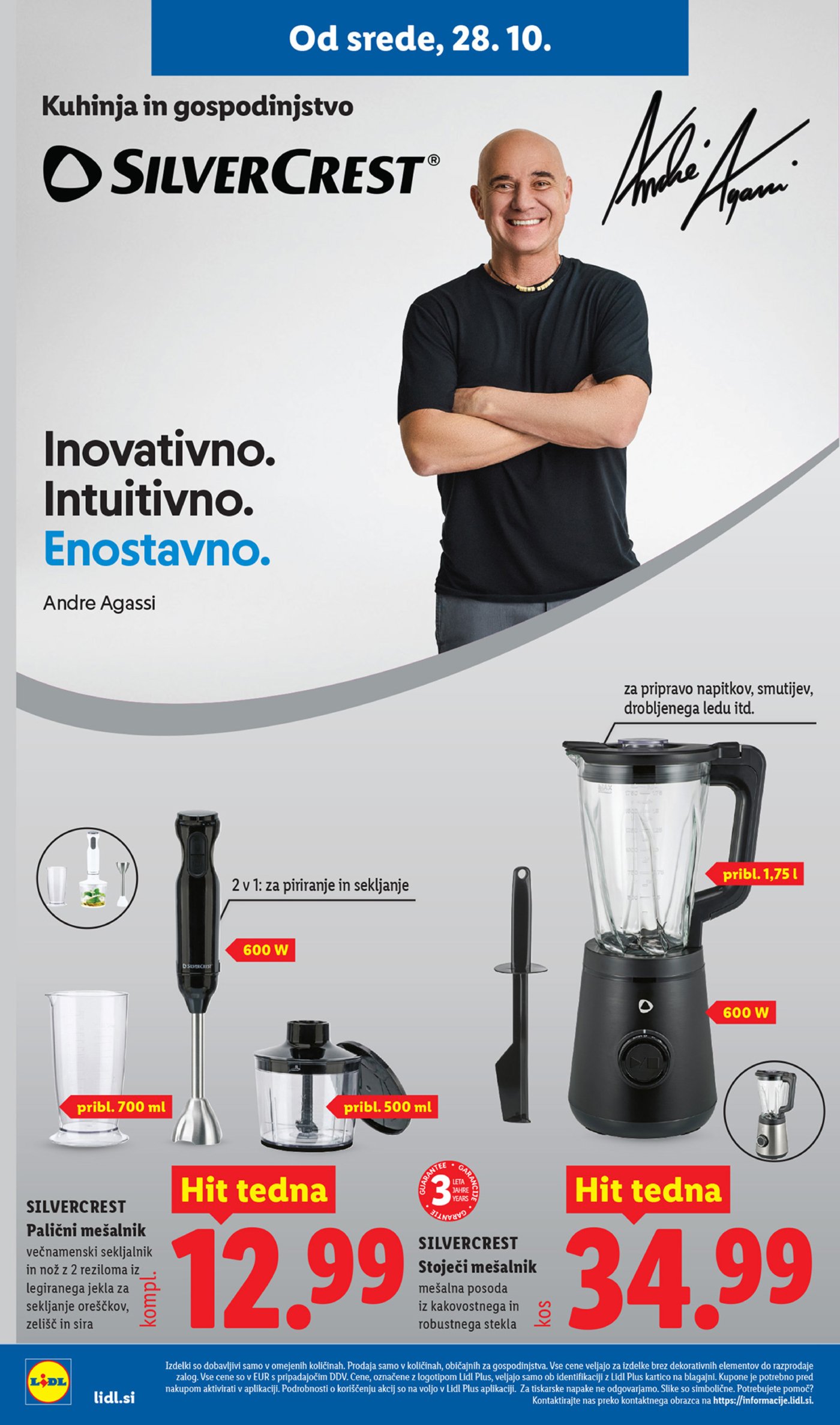Lidl katalog od srede 28.10. - 04.11.2026.