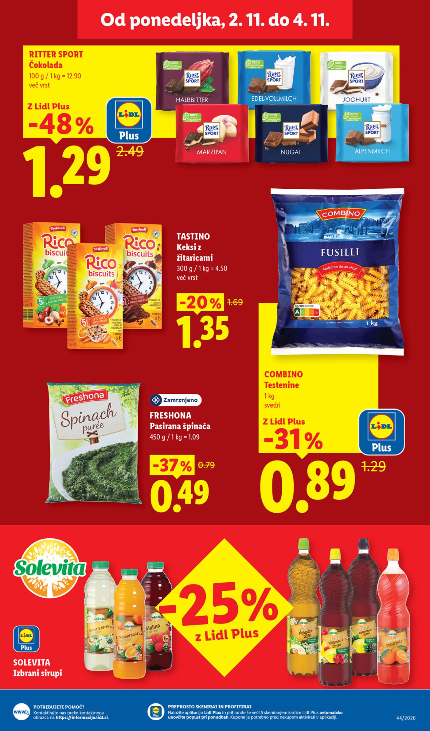 Lidl katalog od srede 28.10. - 04.11.2026.