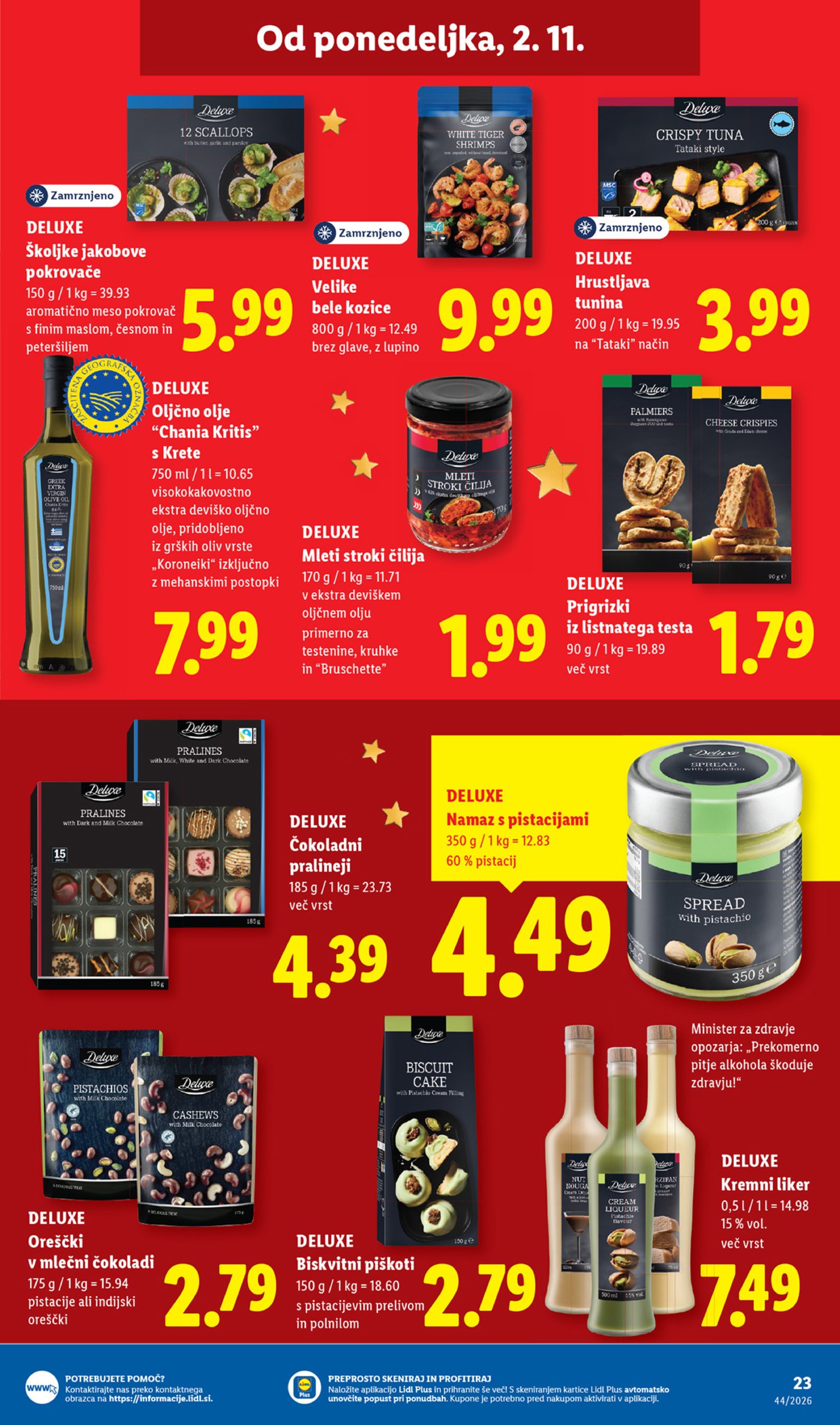 Lidl katalog od srede 28.10. - 04.11.2026.