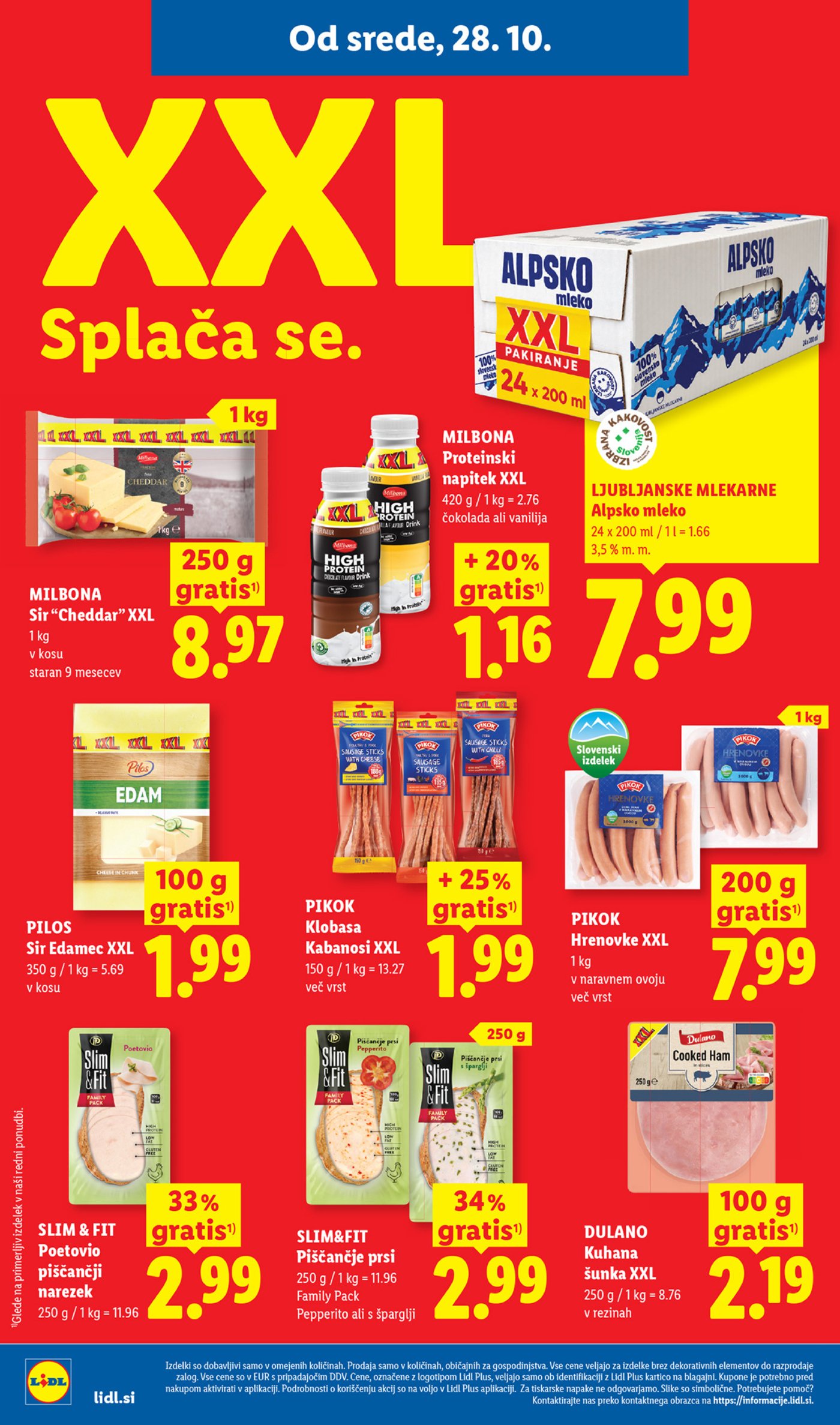 Lidl katalog od srede 28.10. - 04.11.2026.