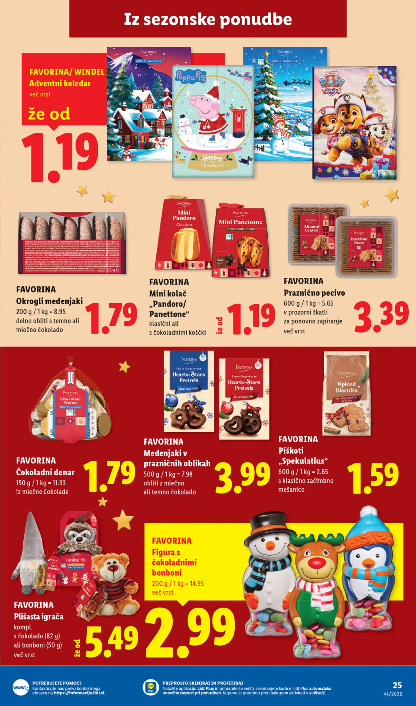 Lidl katalog od srede 28.10. - 04.11.2026.