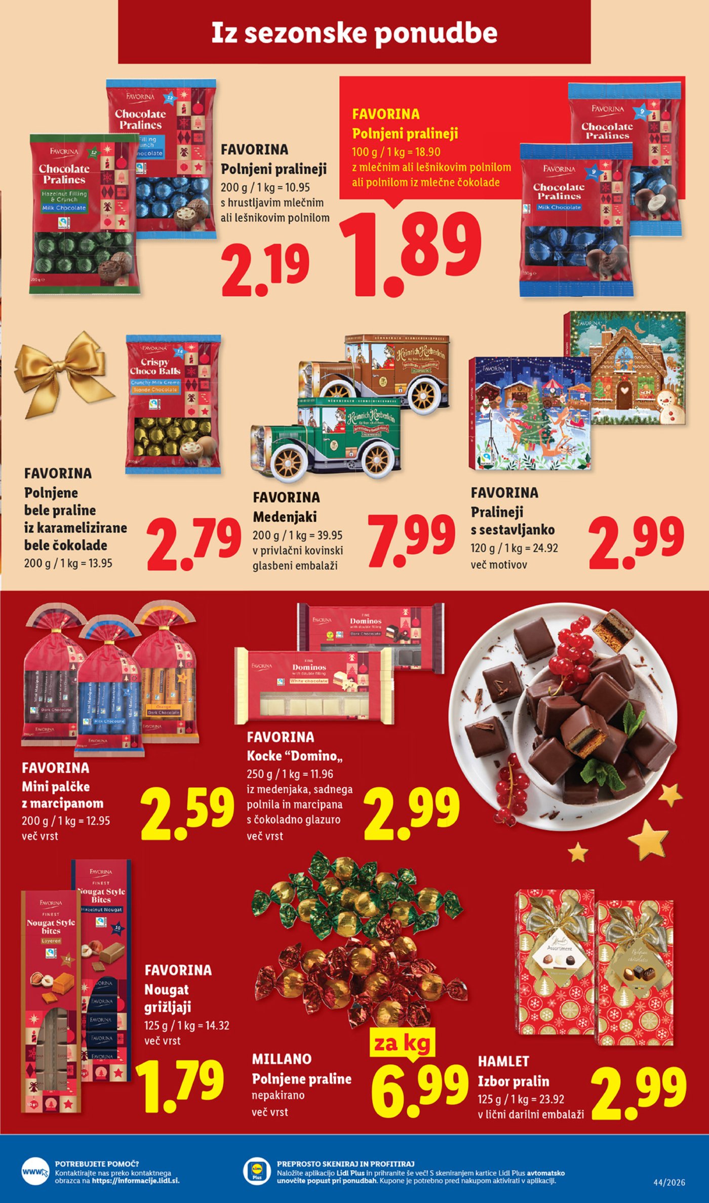 Lidl katalog od srede 28.10. - 04.11.2026.