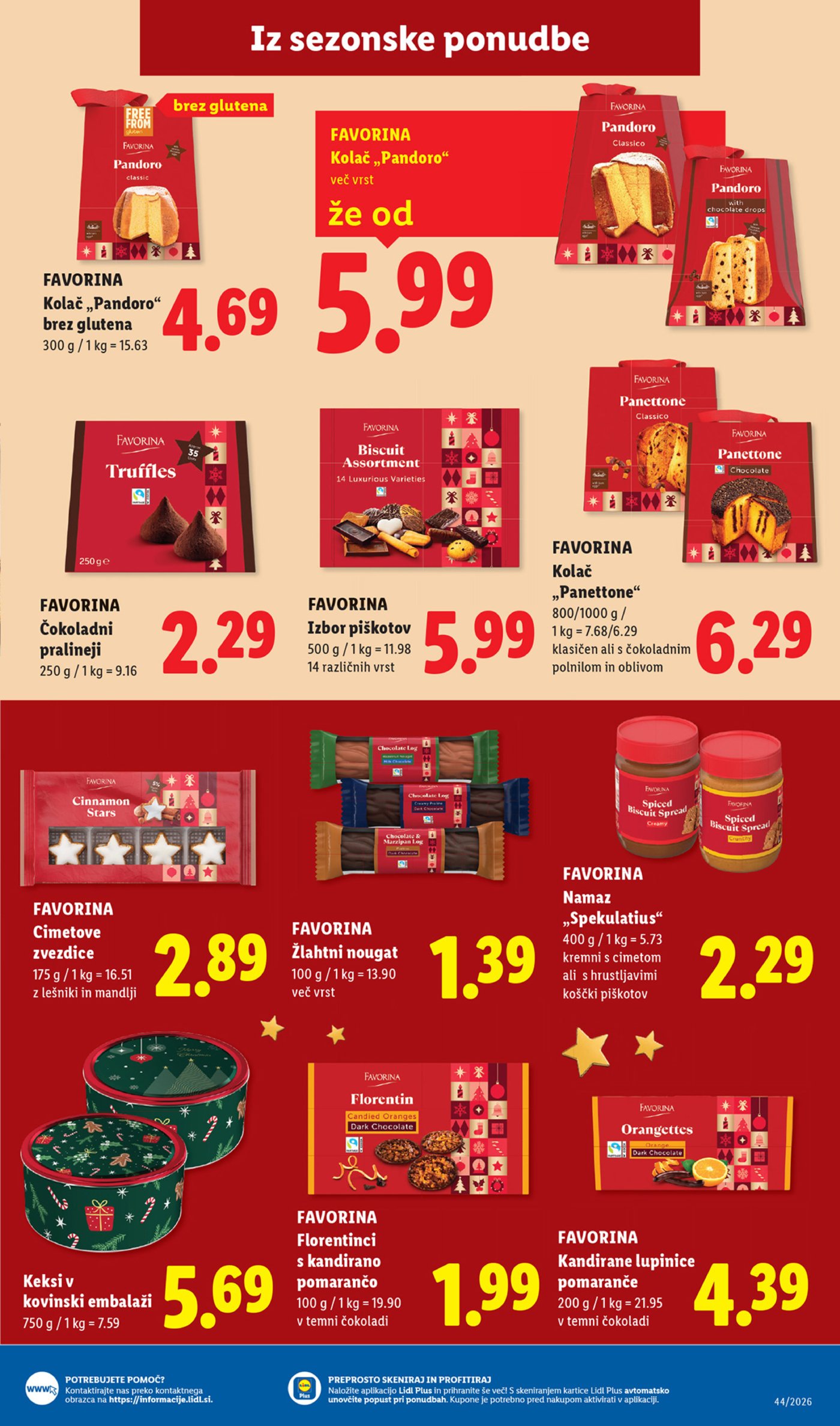Lidl katalog od srede 28.10. - 04.11.2026.