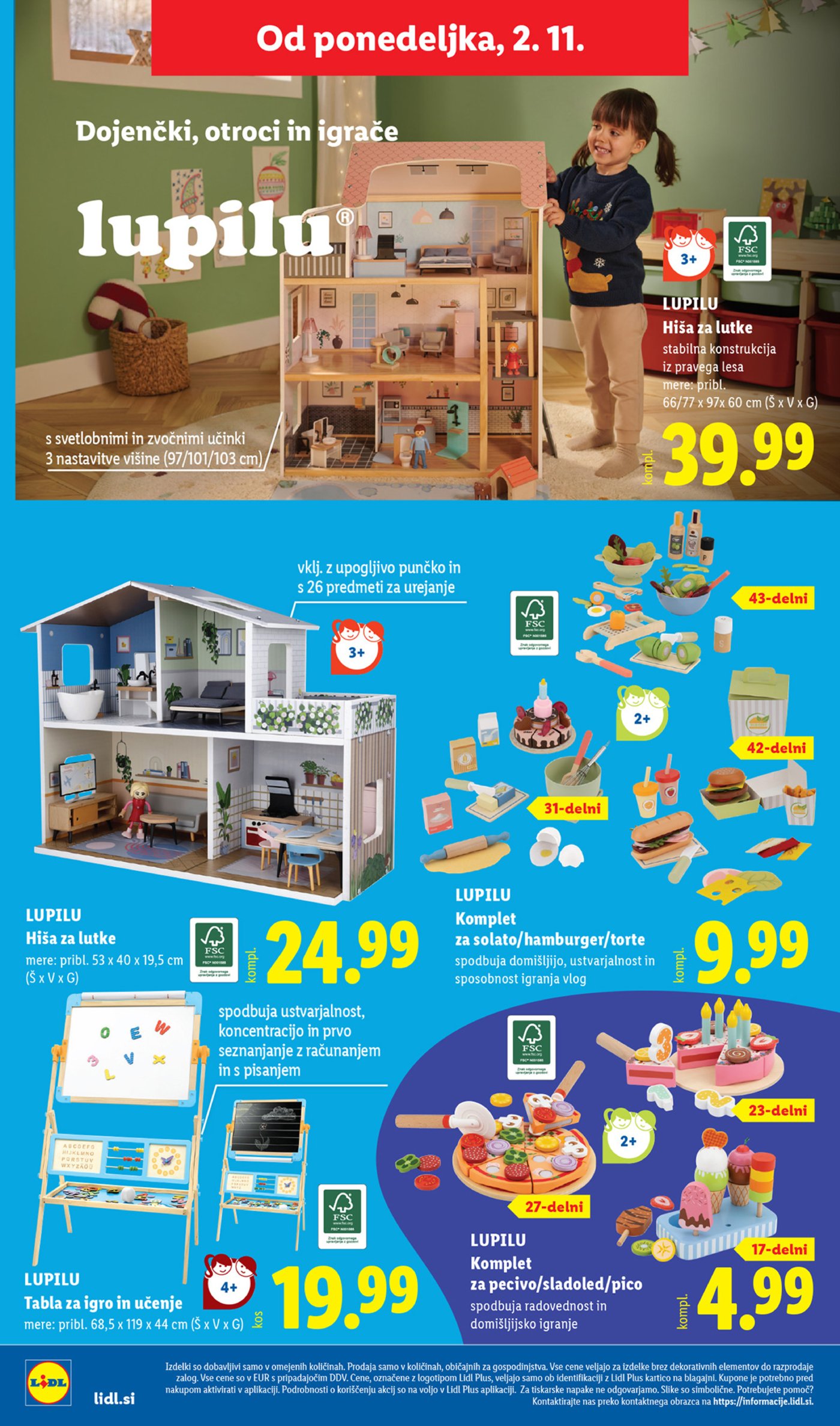 Lidl katalog od srede 28.10. - 04.11.2026.