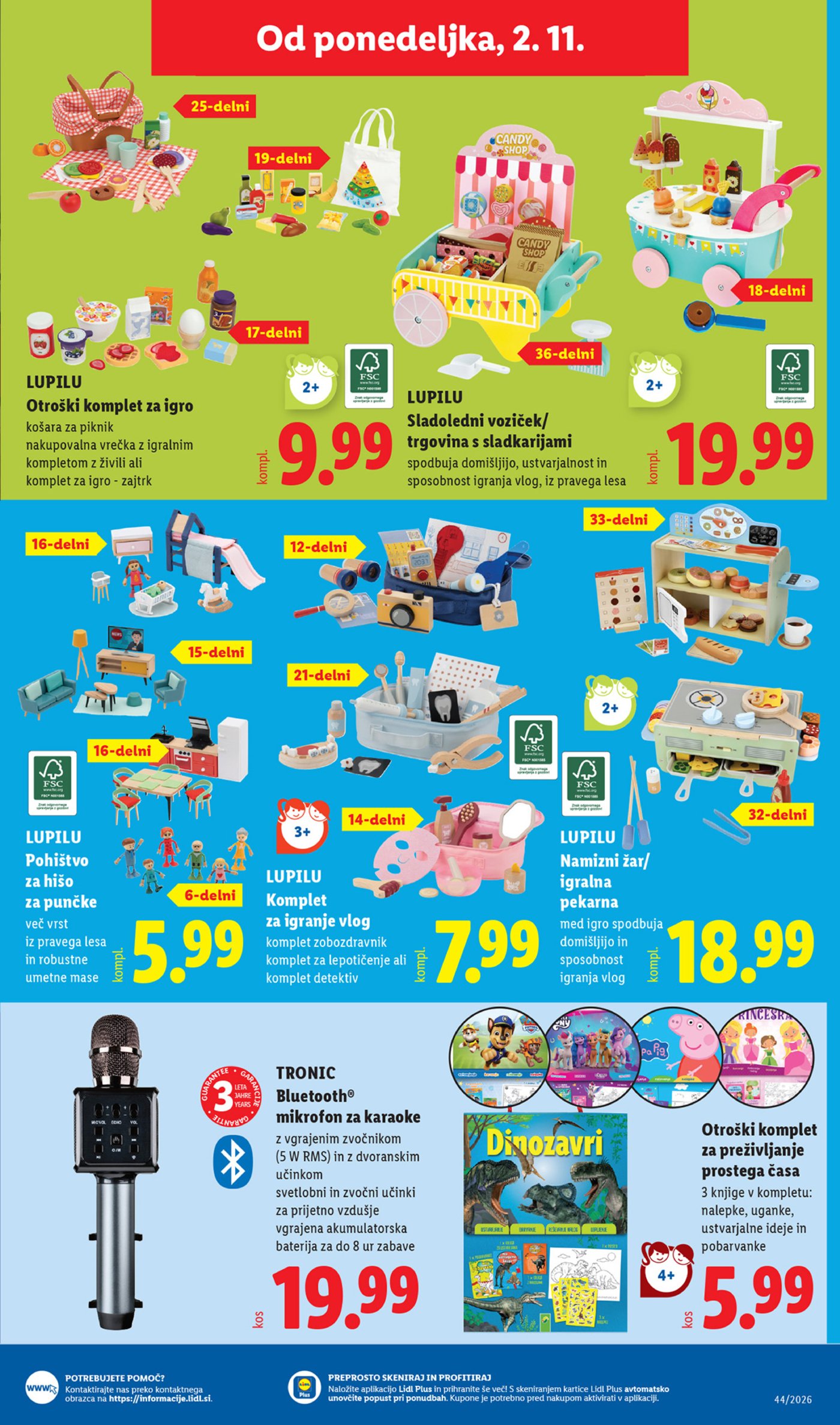 Lidl katalog od srede 28.10. - 04.11.2026.